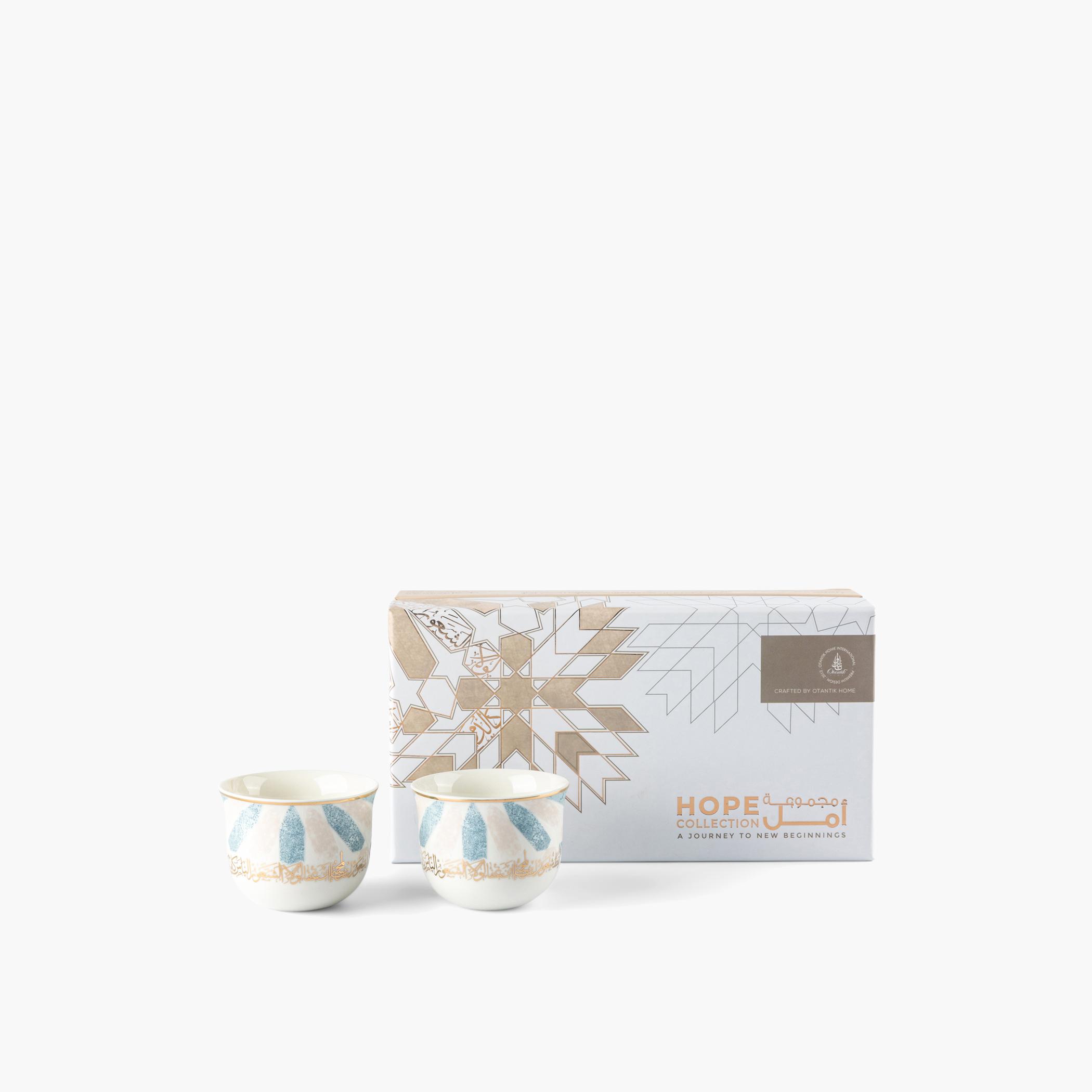 Amal Printed Porcelain Kahwa Cup - Set of 6-household-dining-teaandcoffee-teaandcoffeesets-image-3