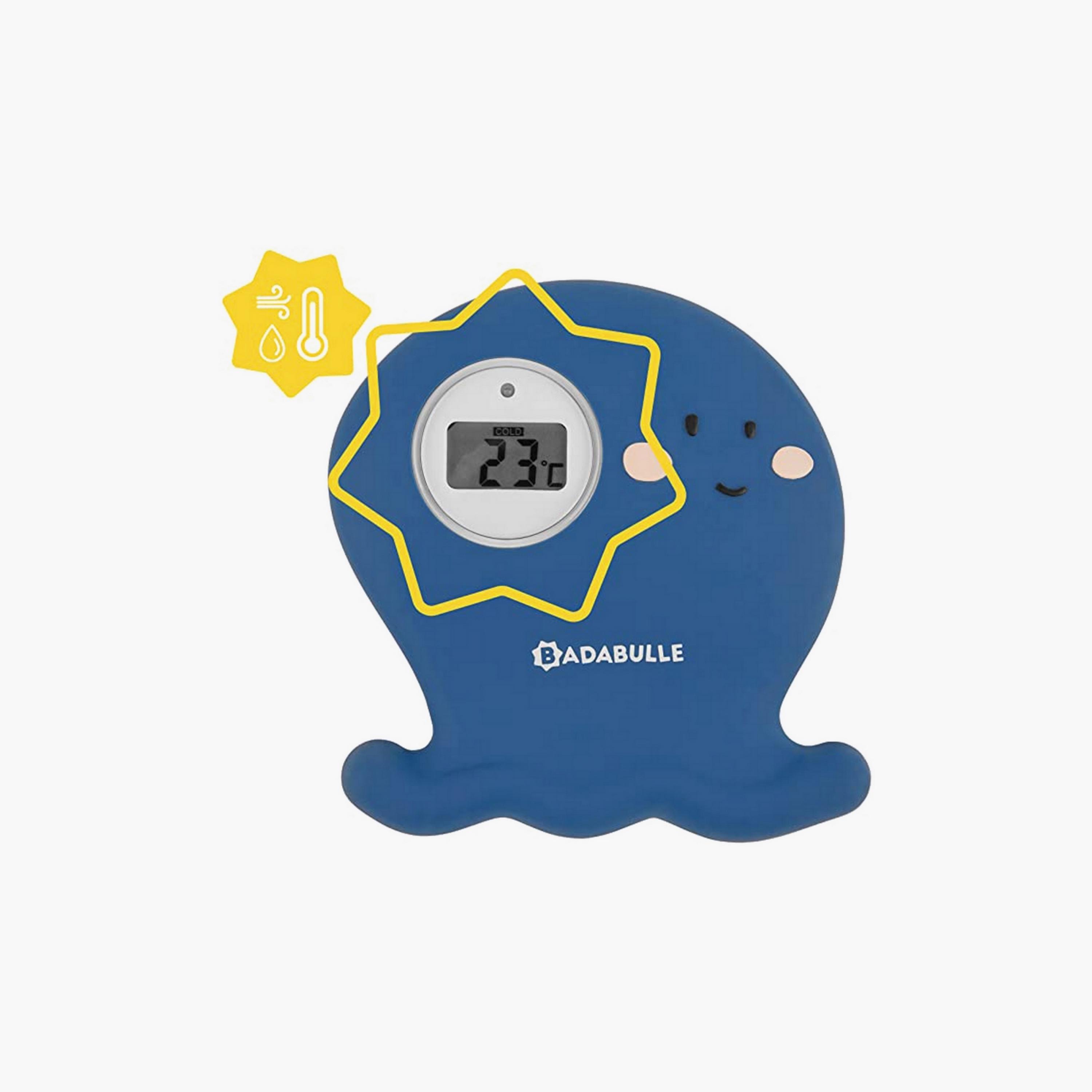 Badabulle Octopus Digital Bath Thermometer, Blue-baby-healthandsafety-thermometersandaspirators-image-5