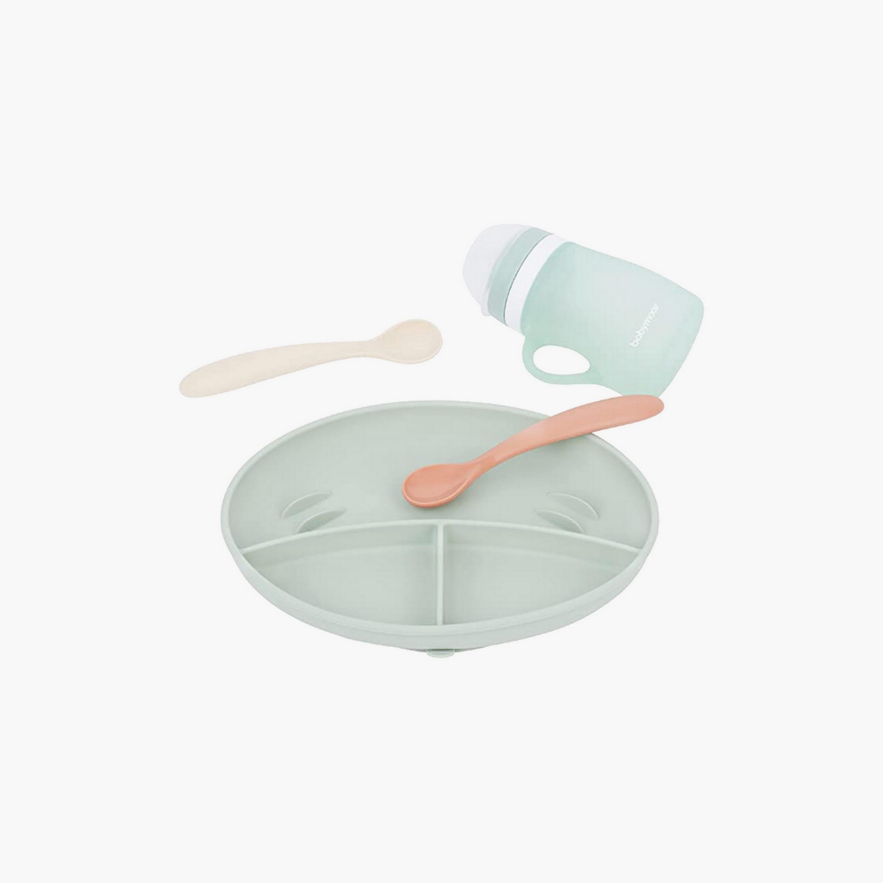 مجموعة الرضاعة السيليكون جرو إسي من بيبي موڤ (24 - 36 شهرًا)-baby-feeding-mealtimeessentials-image-1