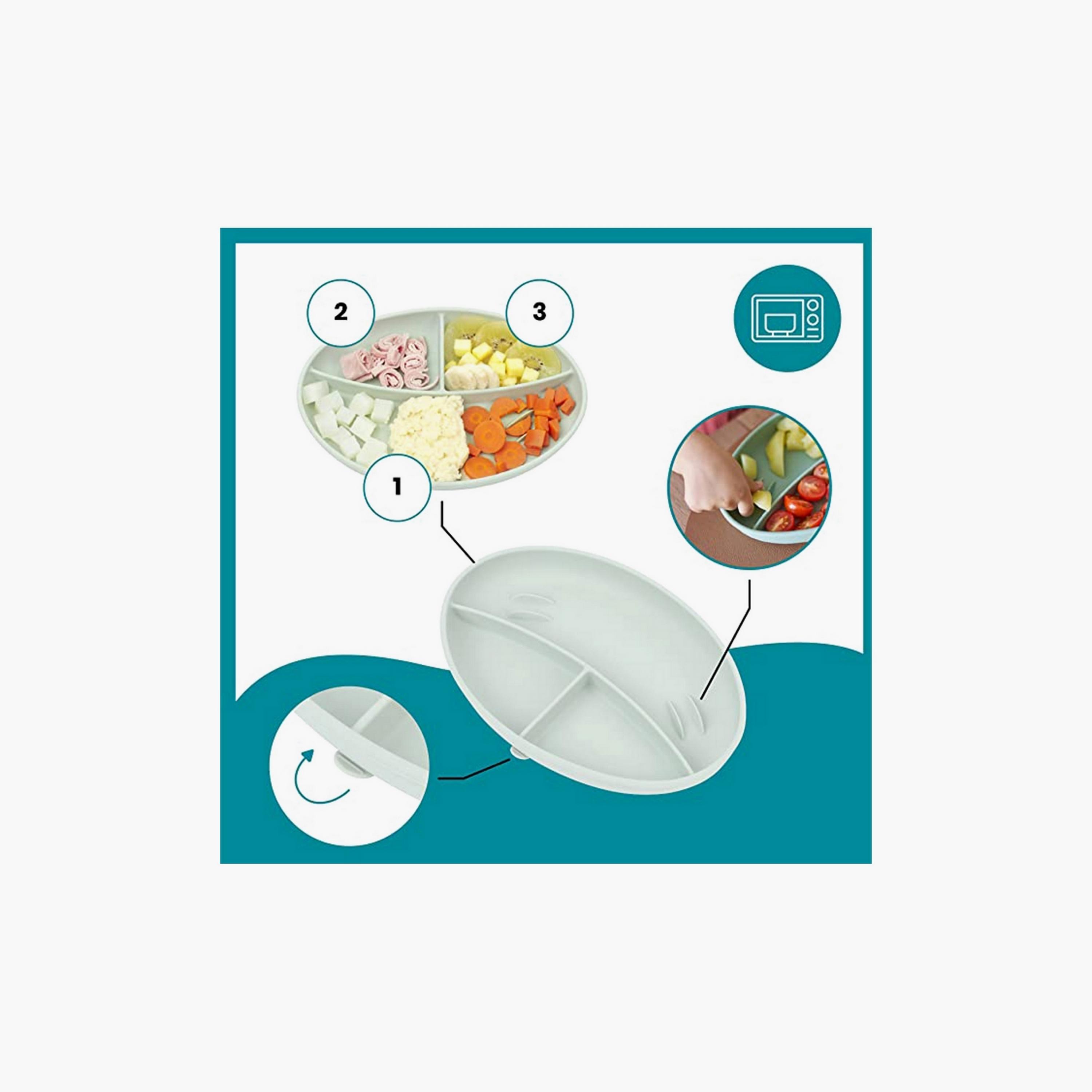 مجموعة الرضاعة السيليكون جرو إسي من بيبي موڤ (24 - 36 شهرًا)-baby-feeding-mealtimeessentials-image-4
