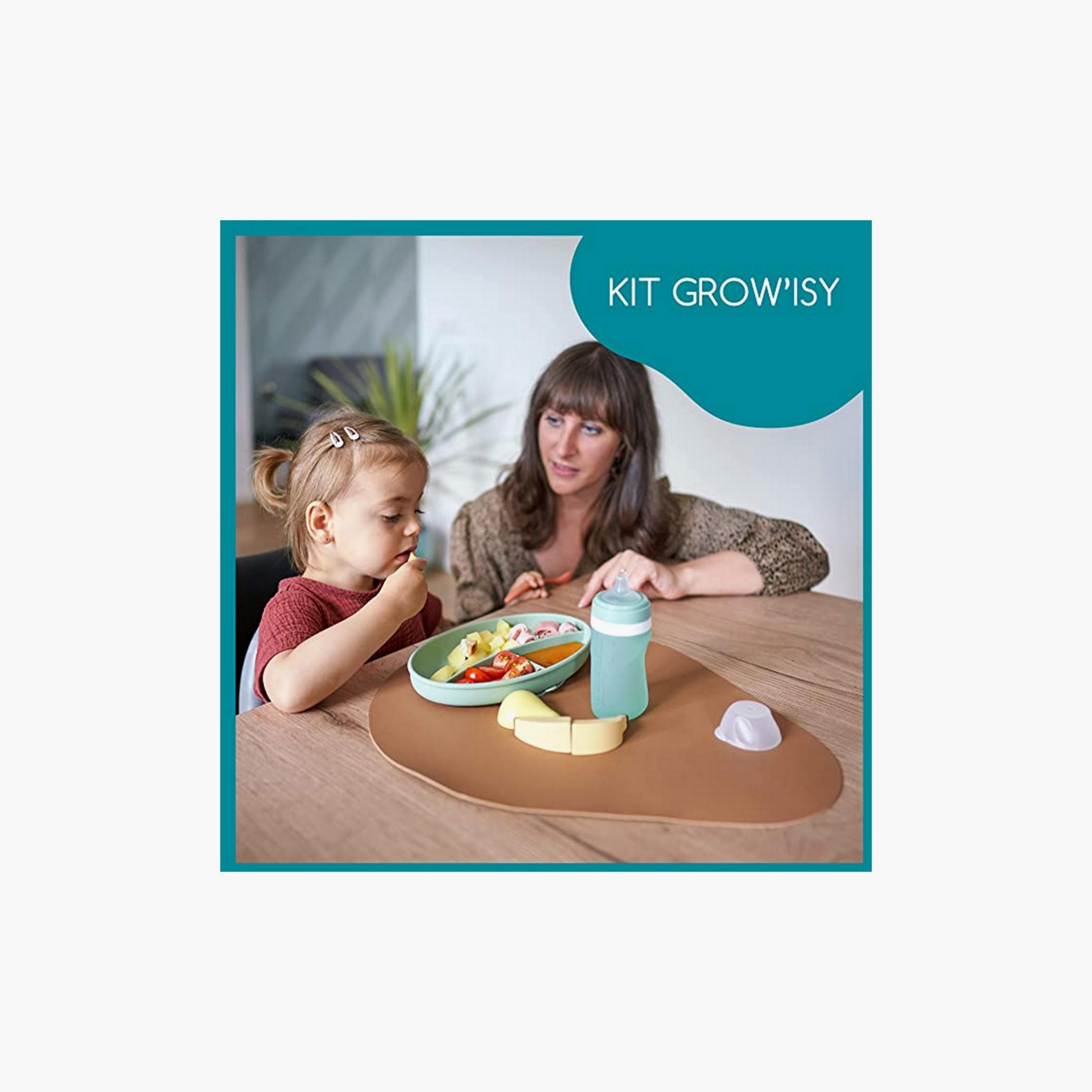 مجموعة الرضاعة السيليكون جرو إسي من بيبي موڤ (24 - 36 شهرًا)-baby-feeding-mealtimeessentials-image-5