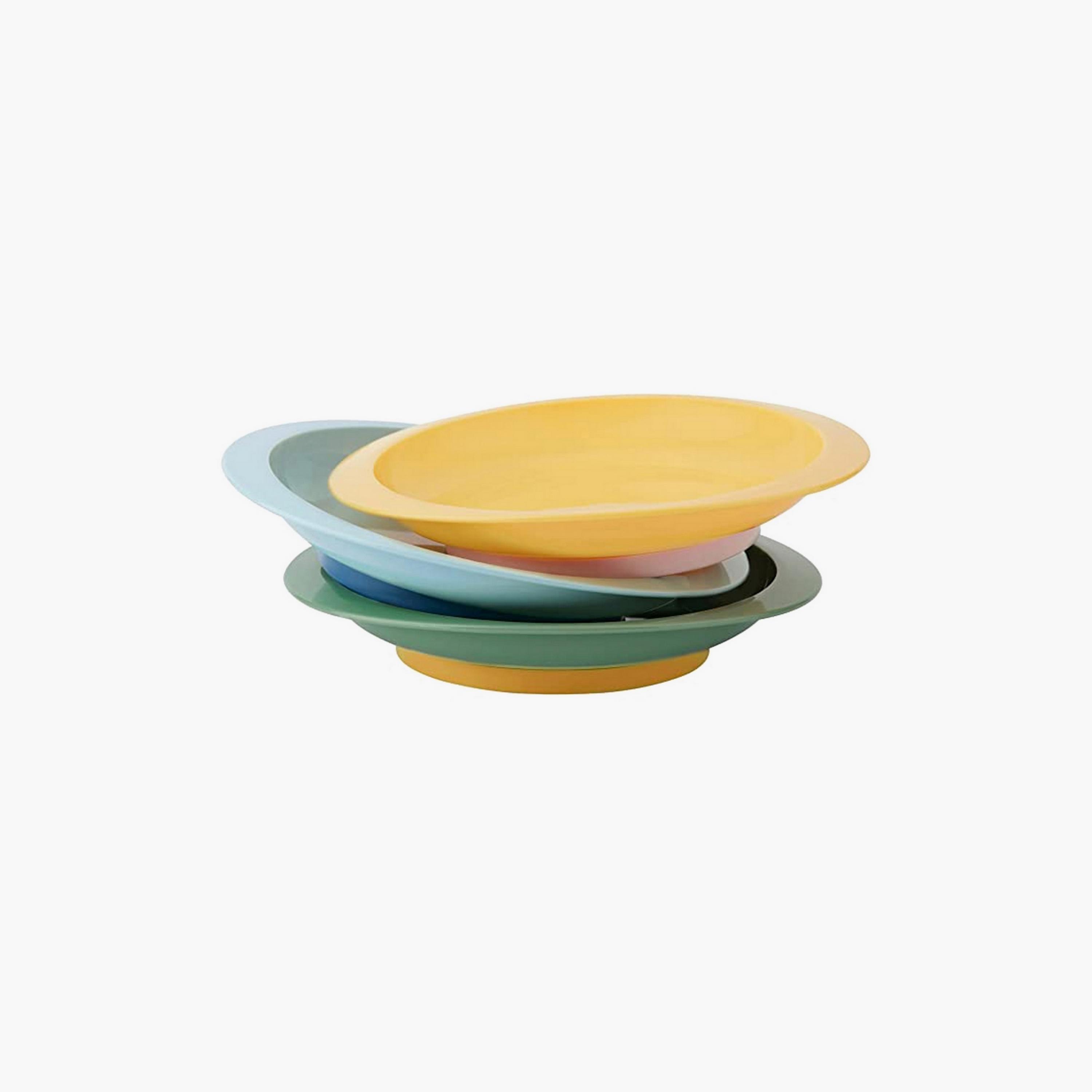 أطباق غير قابلة للانزلاق وغير قابلة للكسر 3 قطع من بادابول-baby-feeding-mealtimeessentials-image-1