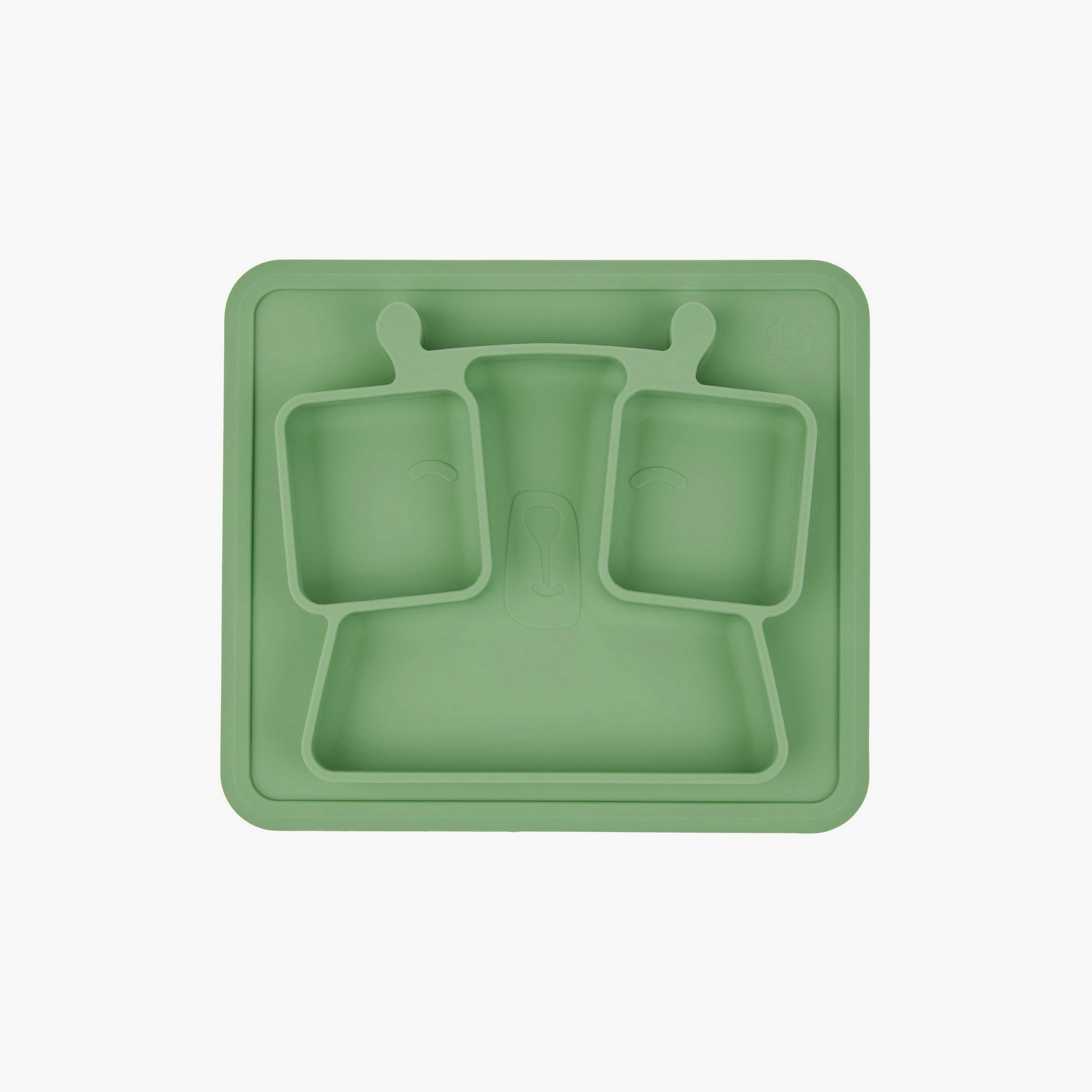 Badabulle Non-Slip Compartment Plate-baby-feeding-mealtimeessentials-image-1