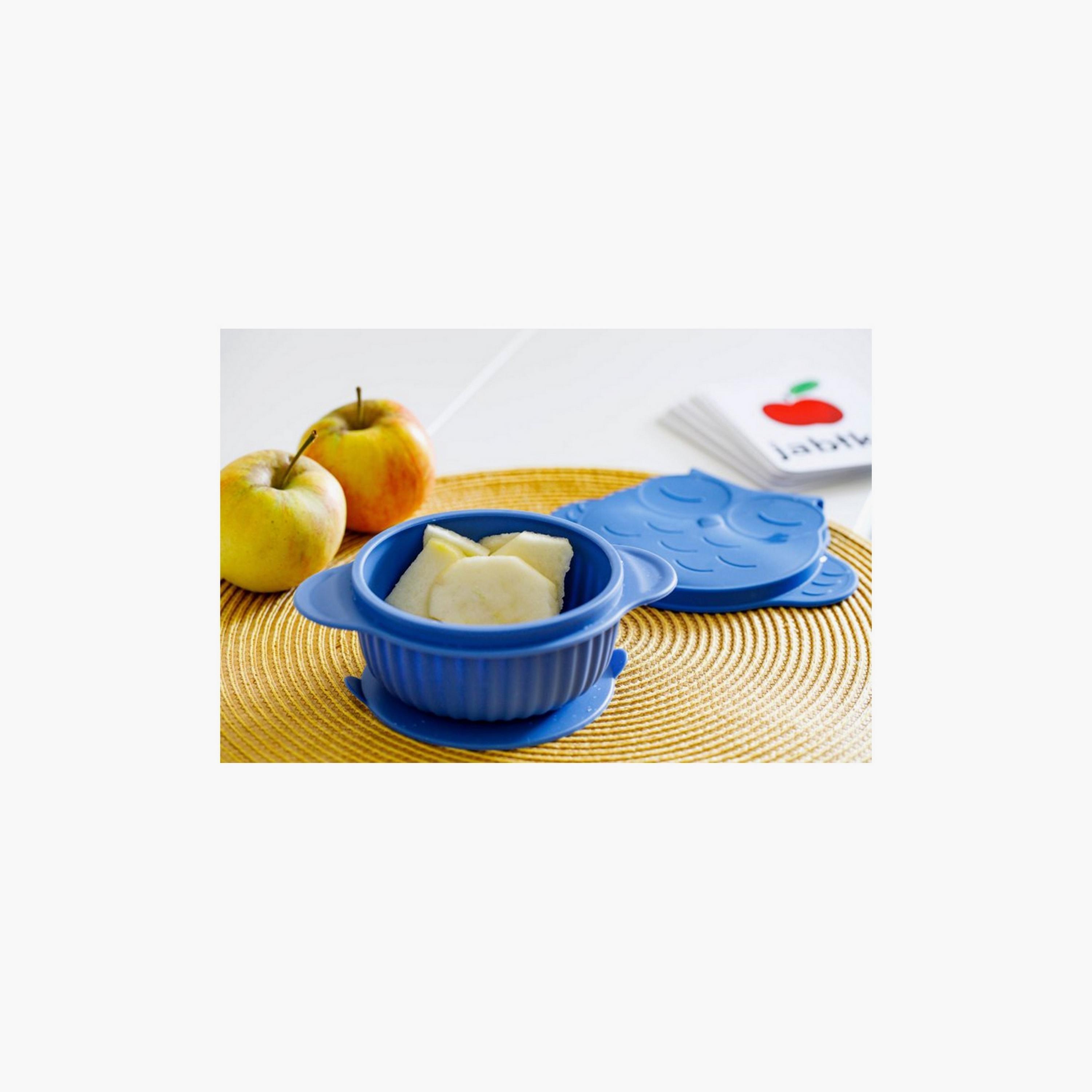 InnoGio Dishwasher & Microwave Safe Bowl with Lid, Owl-baby-feeding-mealtimeessentials-image-4