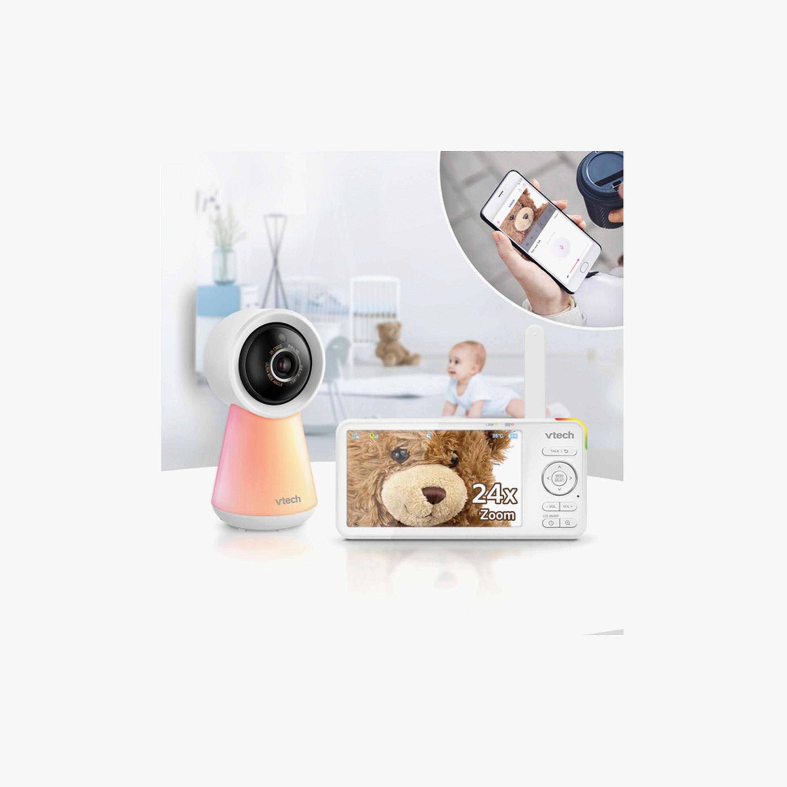 شاشة 5 بوصة ذكية واي فاي 1080p مع إمكانية التحكم عن بعد من ڤي تيك-baby-healthandsafety-babymonitors-image-3