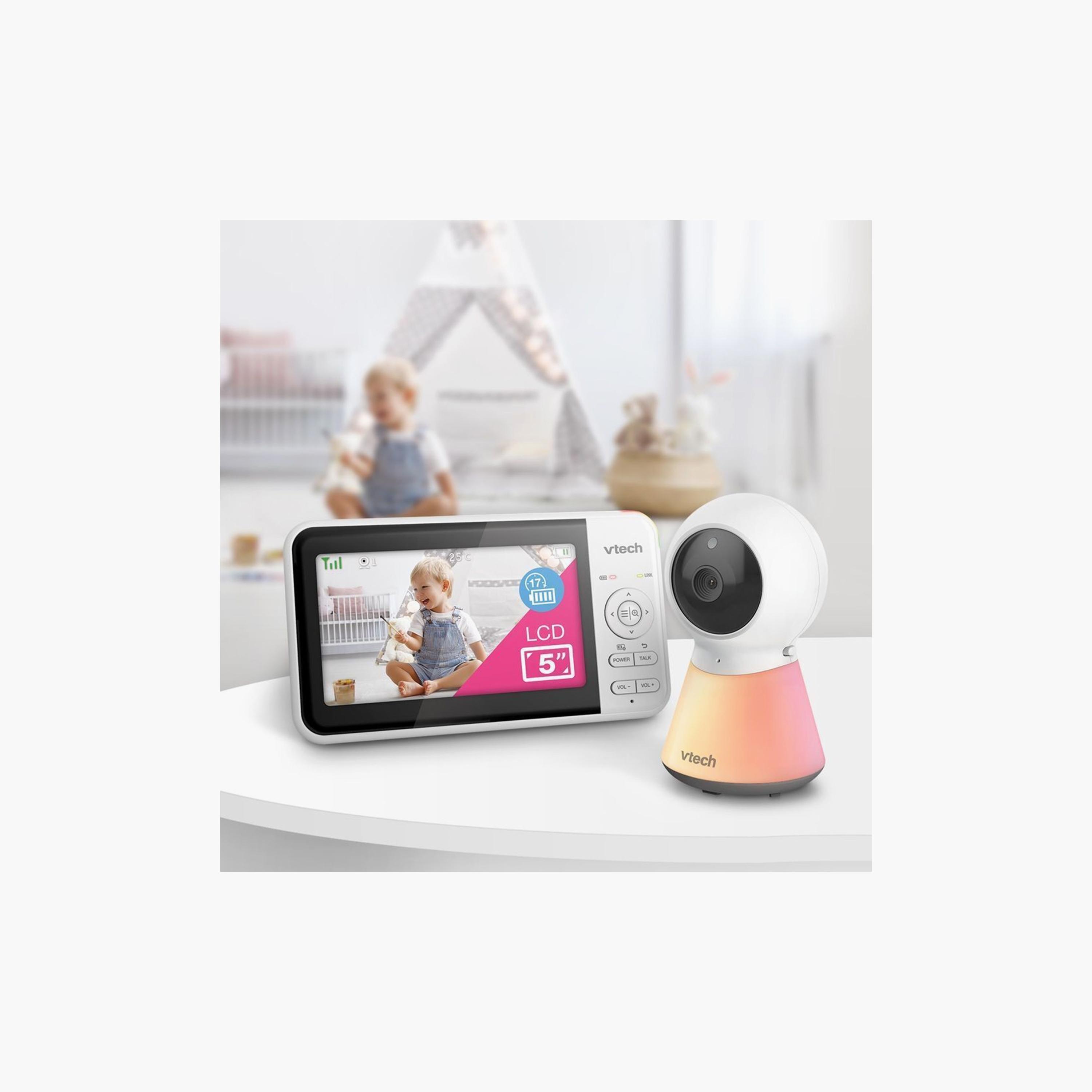 شاشة 5 بوصة ذكية واي فاي 1080p مع إمكانية التحكم عن بعد من ڤي تيك-baby-healthandsafety-babymonitors-image-1