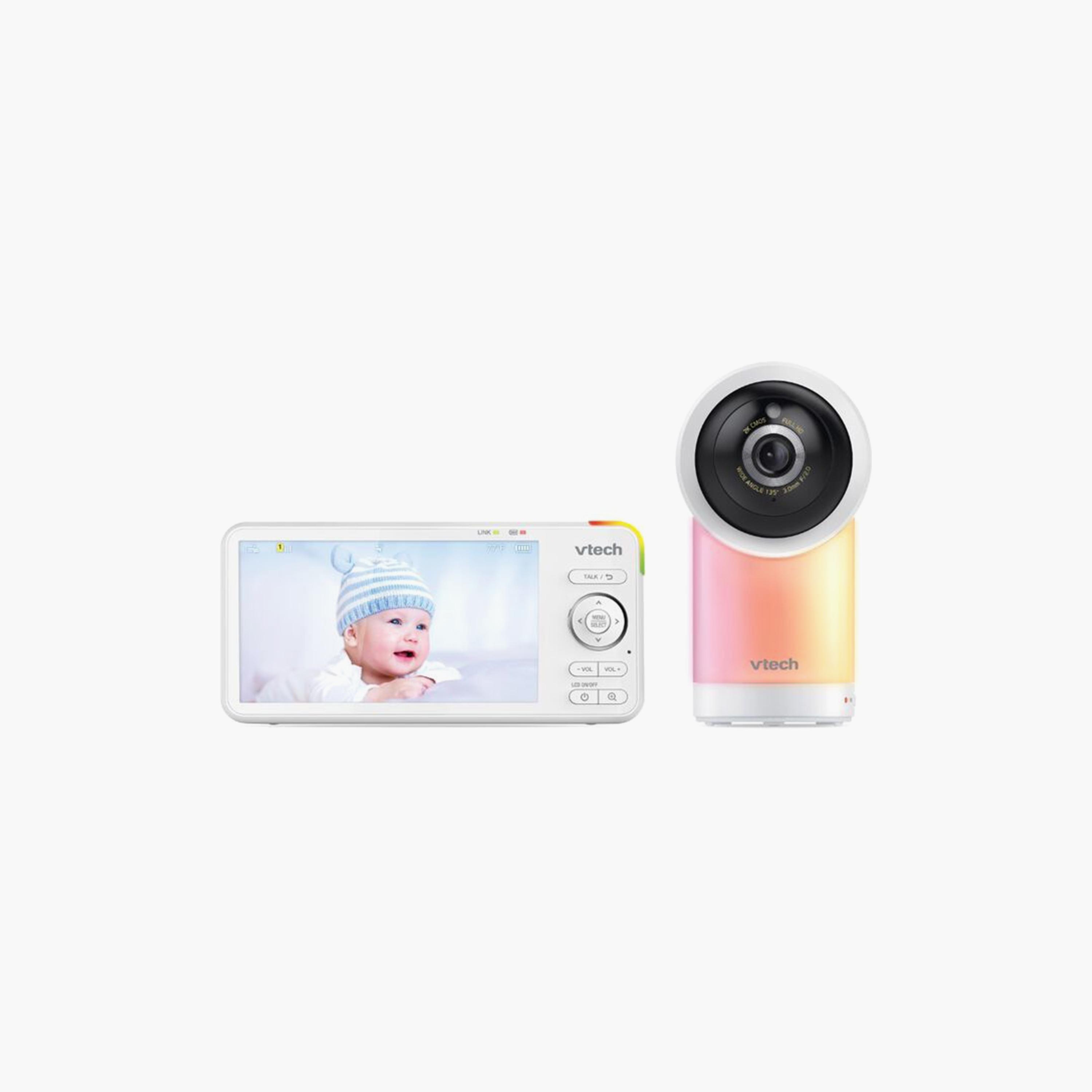 VTech Digital 5" Smart WiFi HD Pan Tilt  with Remote Access-baby-healthandsafety-babymonitors-image-1