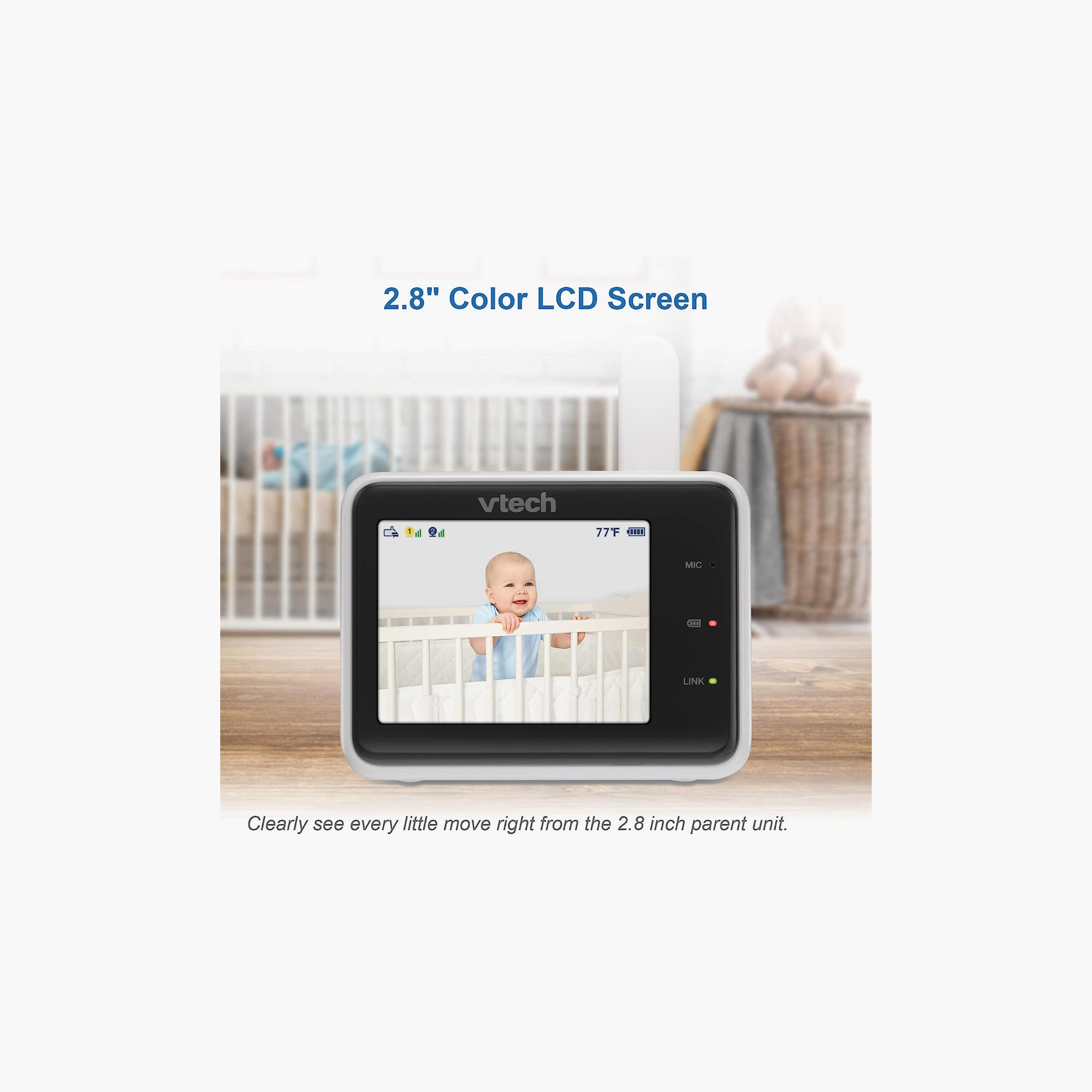 Vtech 2.8'' Smart Wi-Fi 1080p HD Video Monitor with Remote Access-baby-healthandsafety-babymonitors-image-5