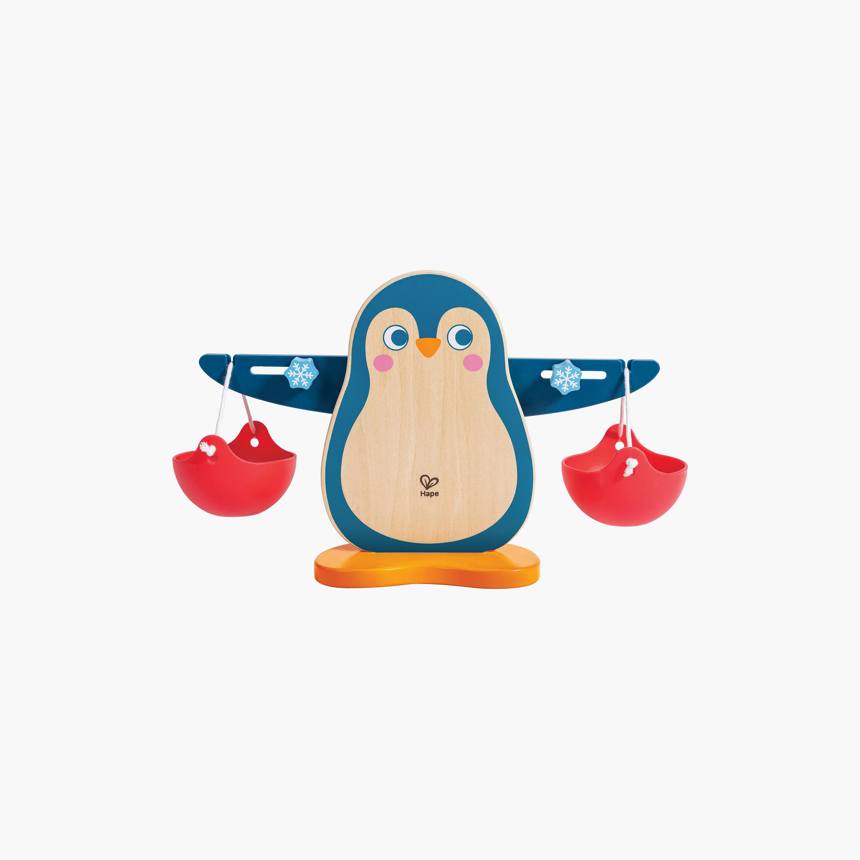 Hape 13-Piece Wooden Penguin Balance Math & Counting Scale-toys-playfigures-actionfigures-image-3