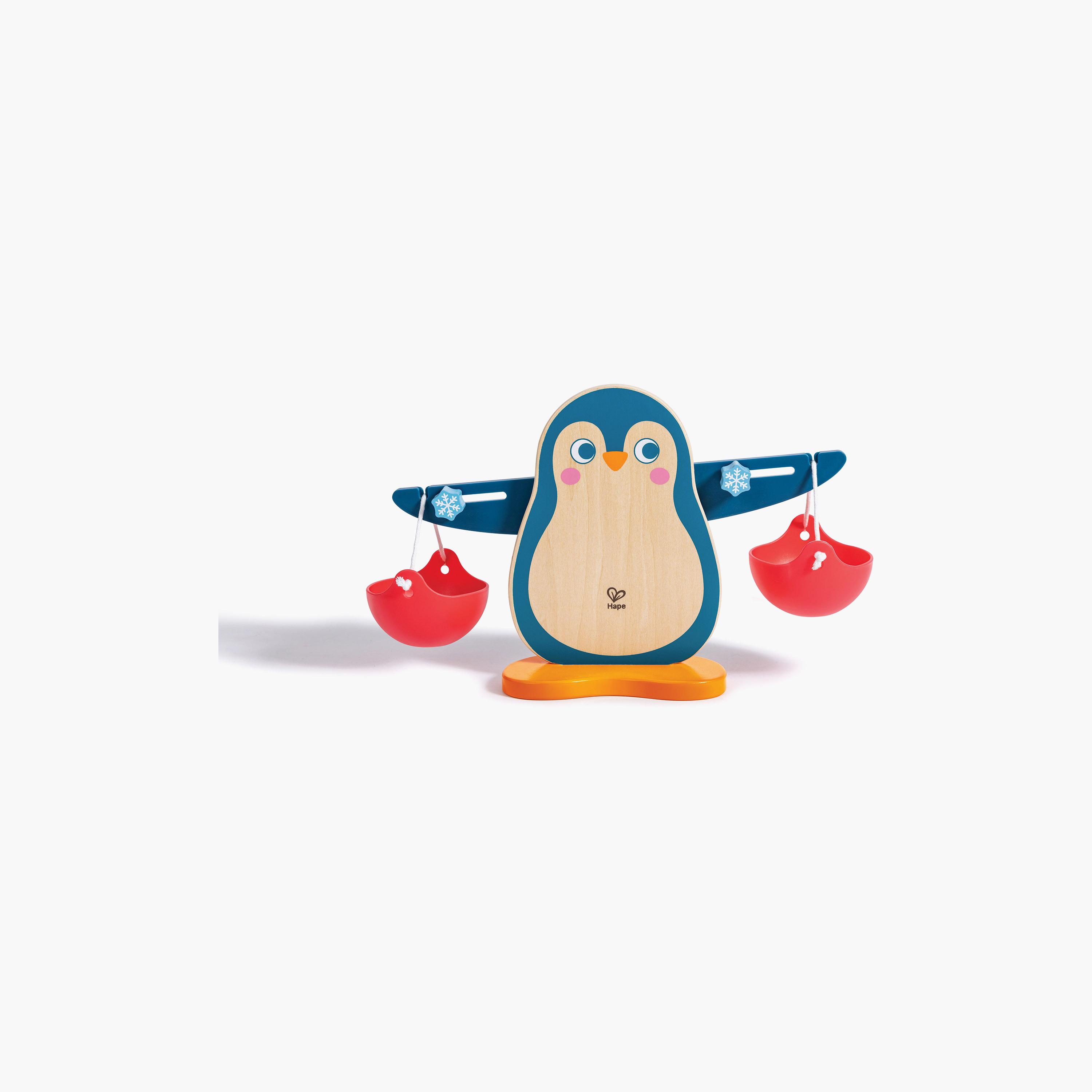 Hape 13-Piece Wooden Penguin Balance Math & Counting Scale-toys-playfigures-actionfigures-image-4