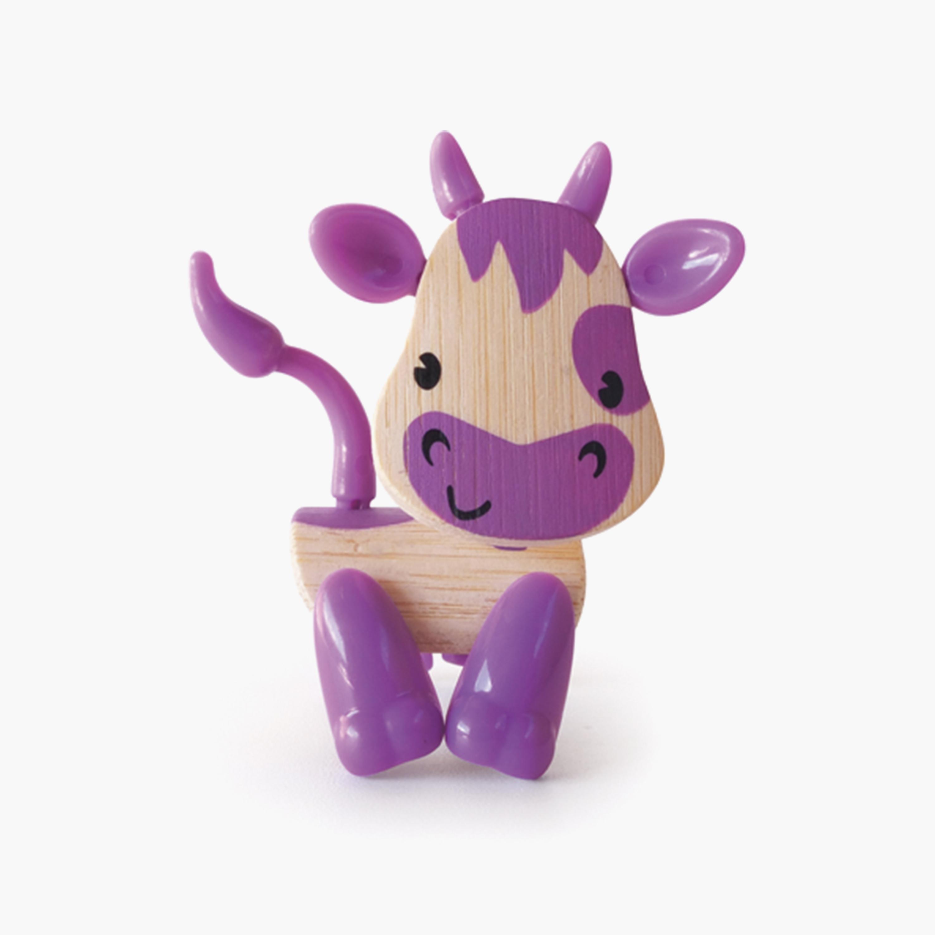 لعبة خشبية صغيرة من هيب - بقرة-toys-babyandtoddlertoys-learningtoys-image-1