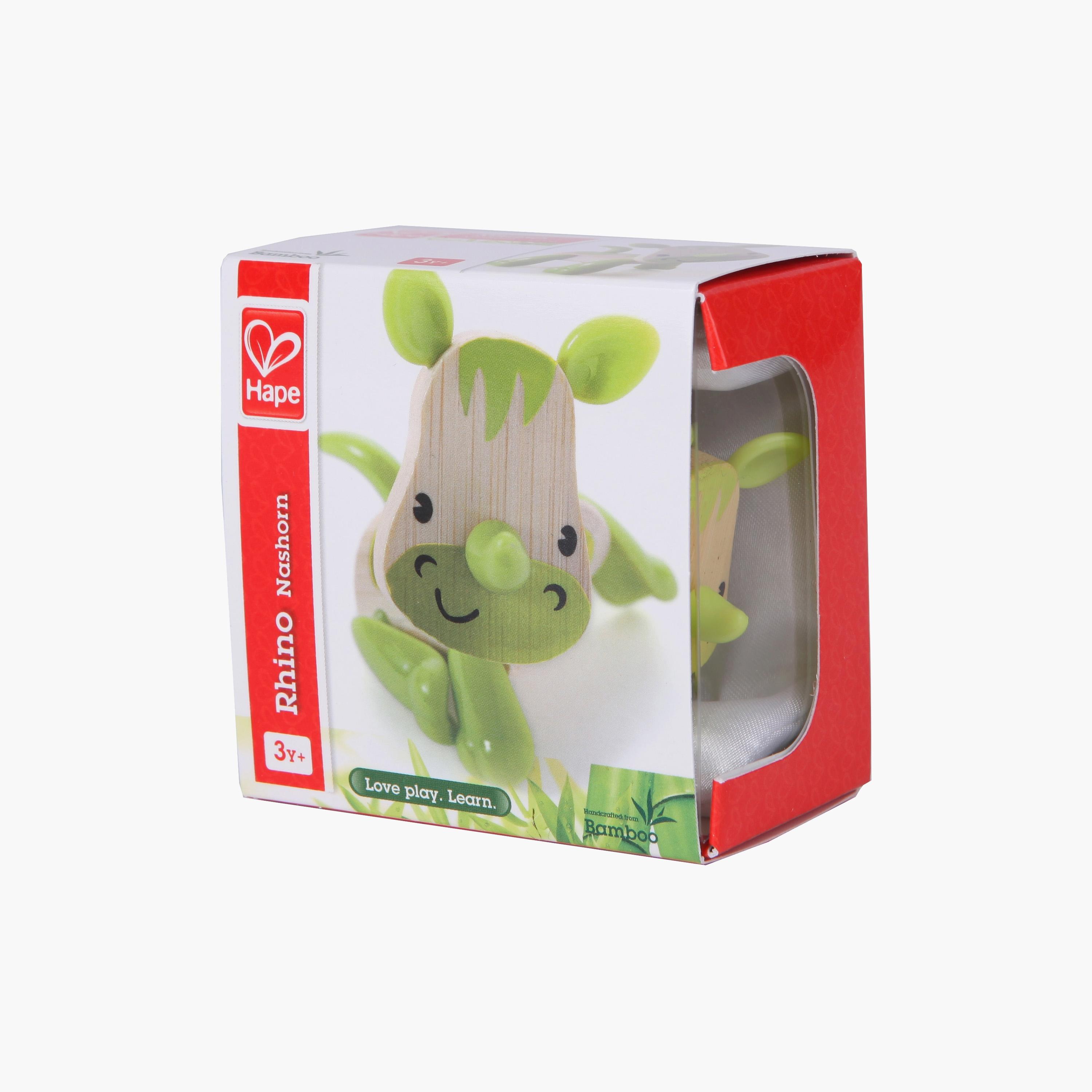 Hape Wooden Mini-mals - Rhino-toys-babyandtoddlertoys-learningtoys-image-2