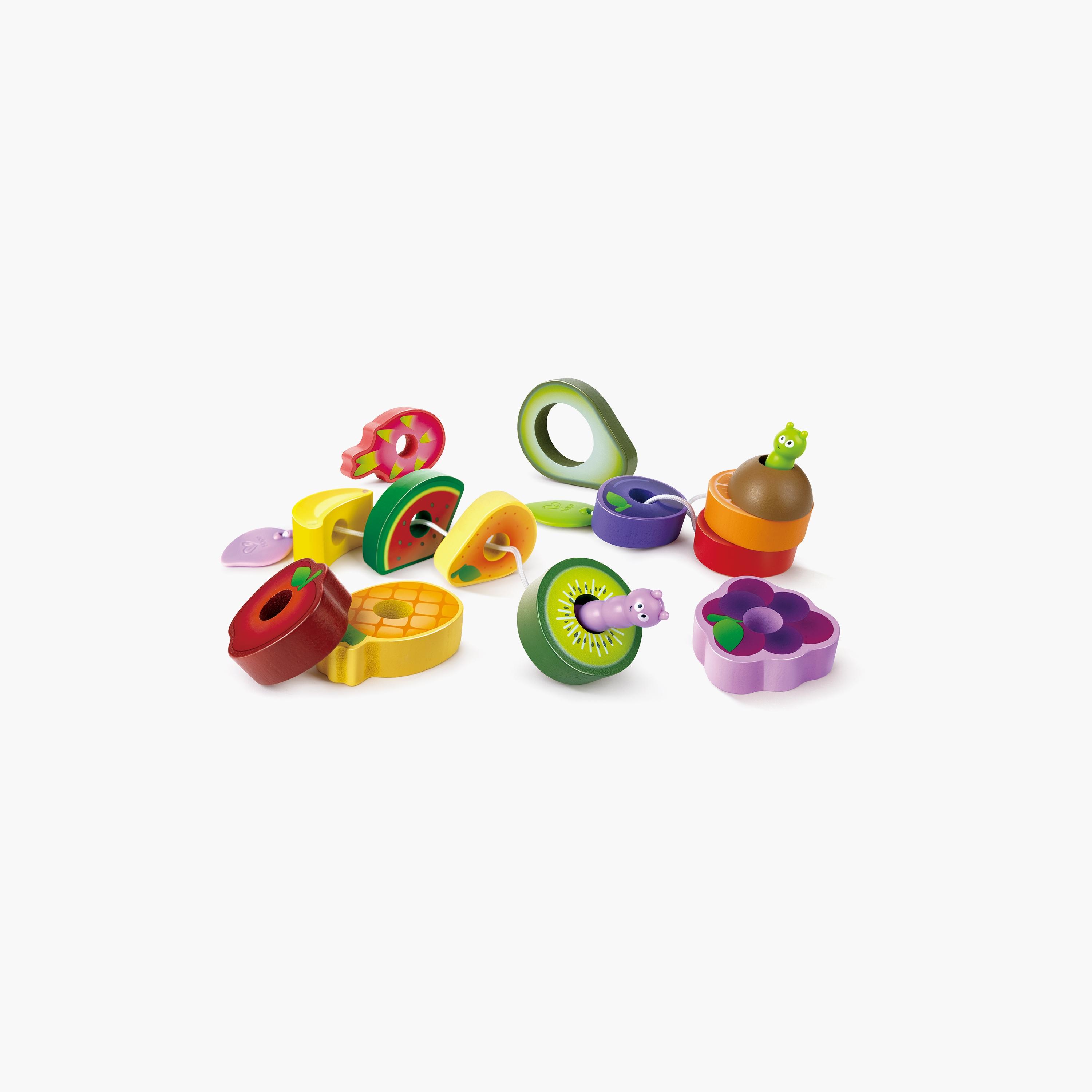 Hape Wooden Colorful Caterpillar Fruit Feast Playset-toys-actionfigures-image-2