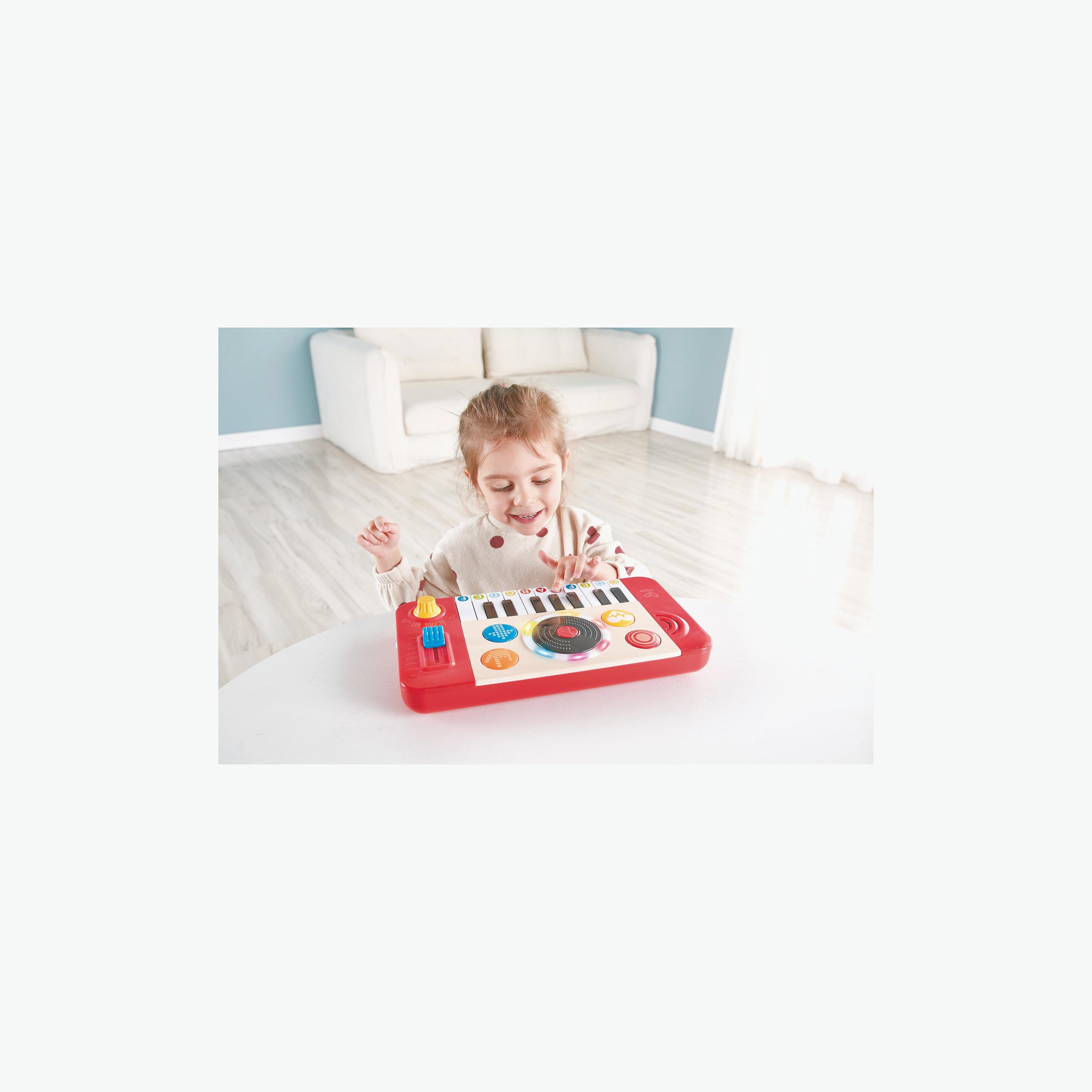 Hape DJ Mix & Spin Studio With Light and Sound Playset-toys-educational-musicaltoys-image-5