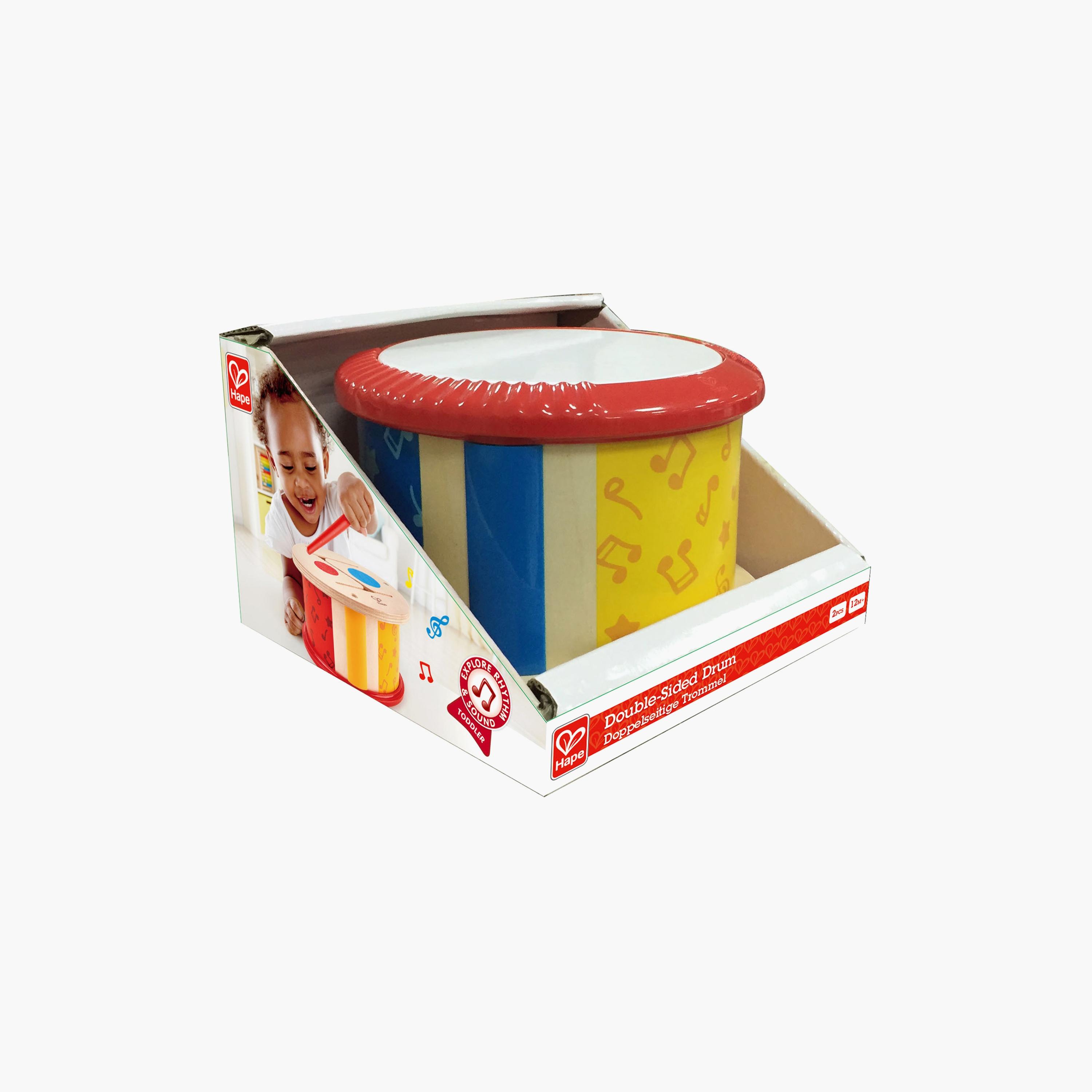 Hape Double-Sided Musical Drum with Stick-toys-educational-musicaltoys-image-4