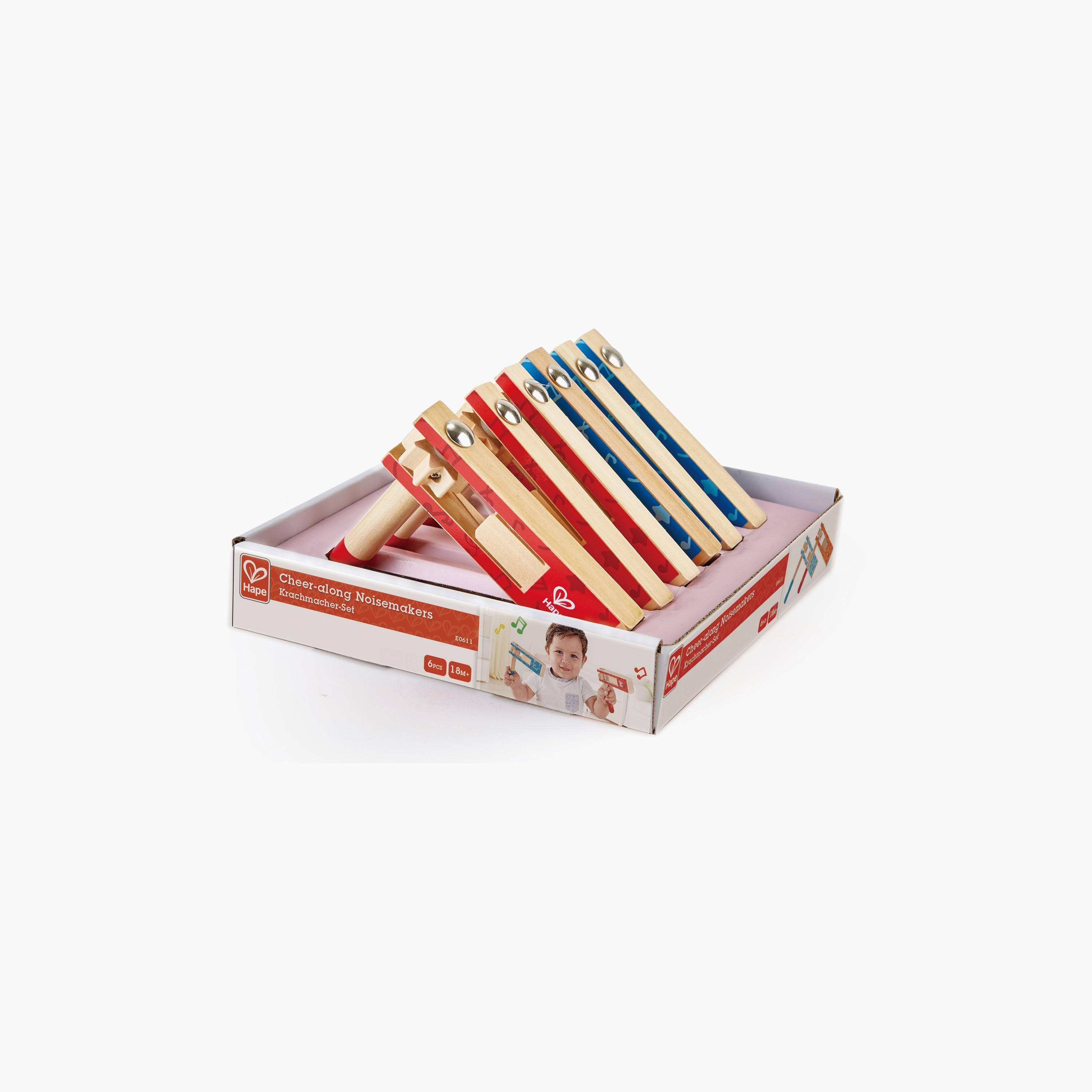 Hape Cheer-along Noisemakers, Blue-toys-babyandtoddlertoys-lightsandmusicaltoys-image-4