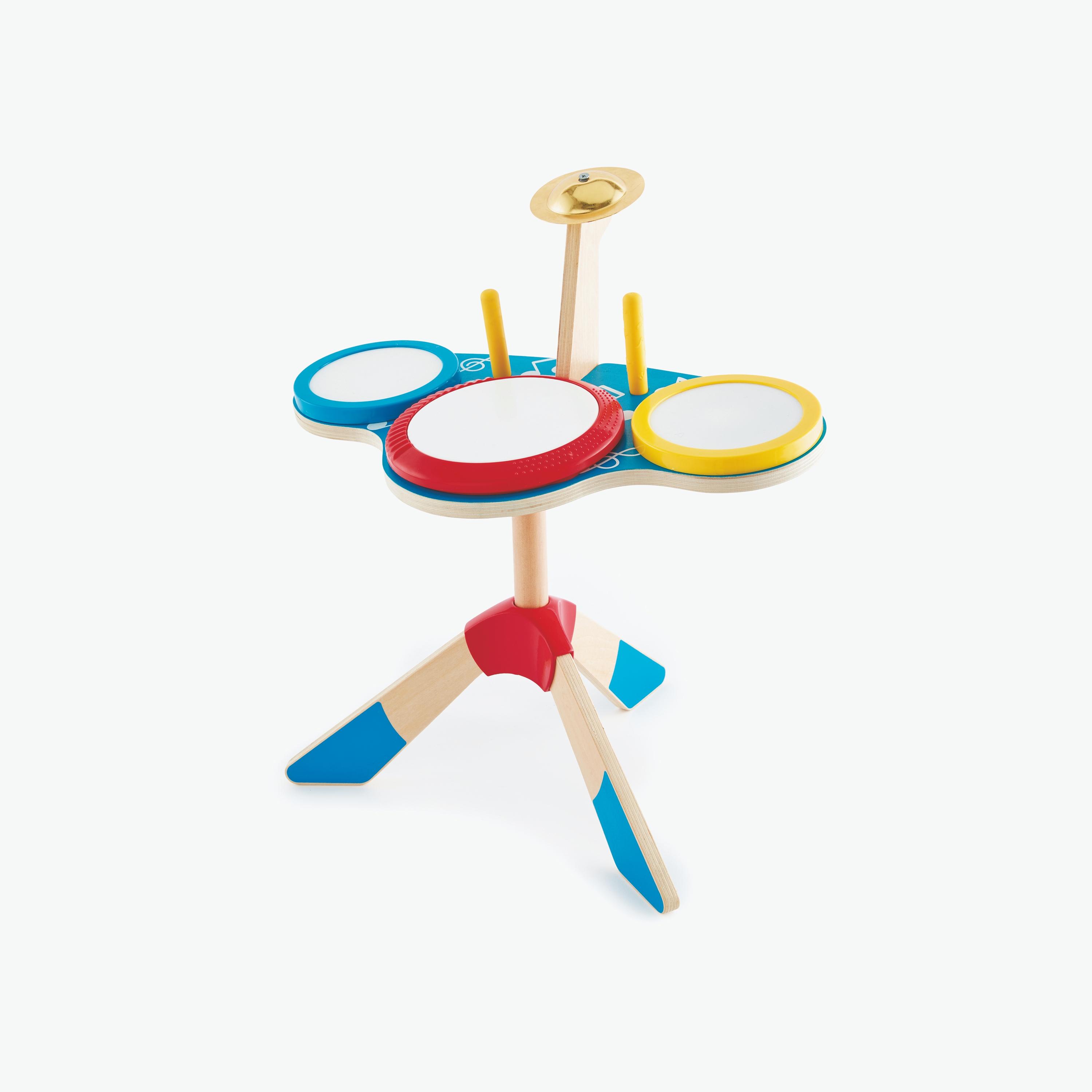Hape Wooden Drum & Cymbal Musical Set-toys-educational-musicaltoys-image-1