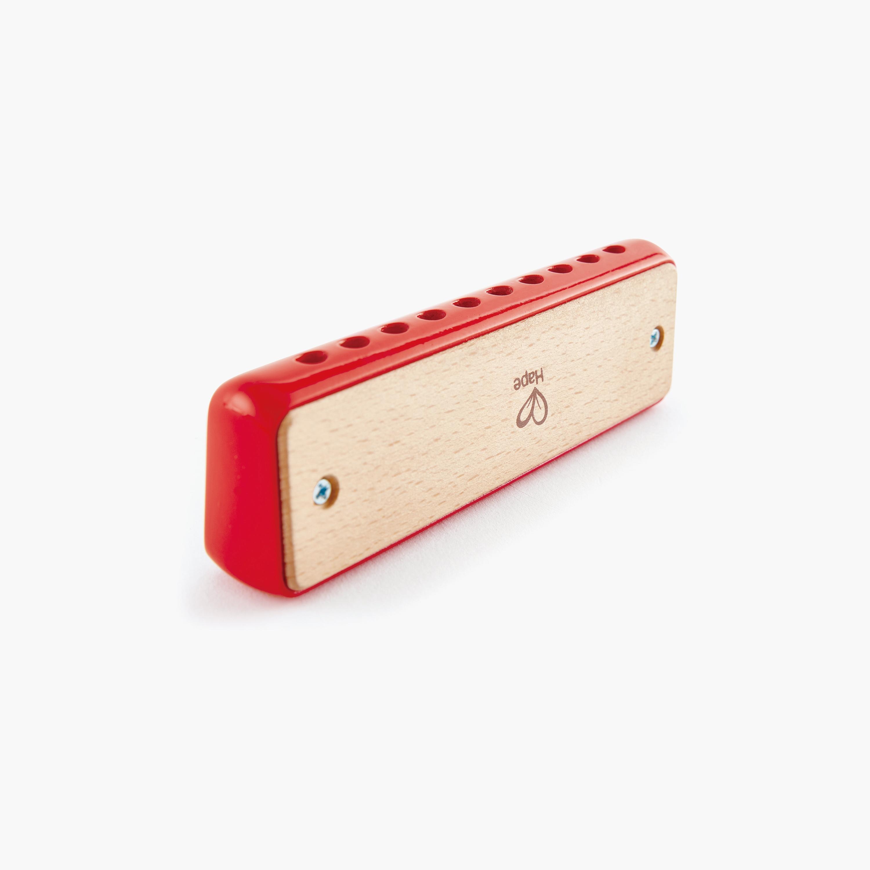 Hape Blues Harmonica Wooden Musical Instrument-toys-educational-musicaltoys-image-1