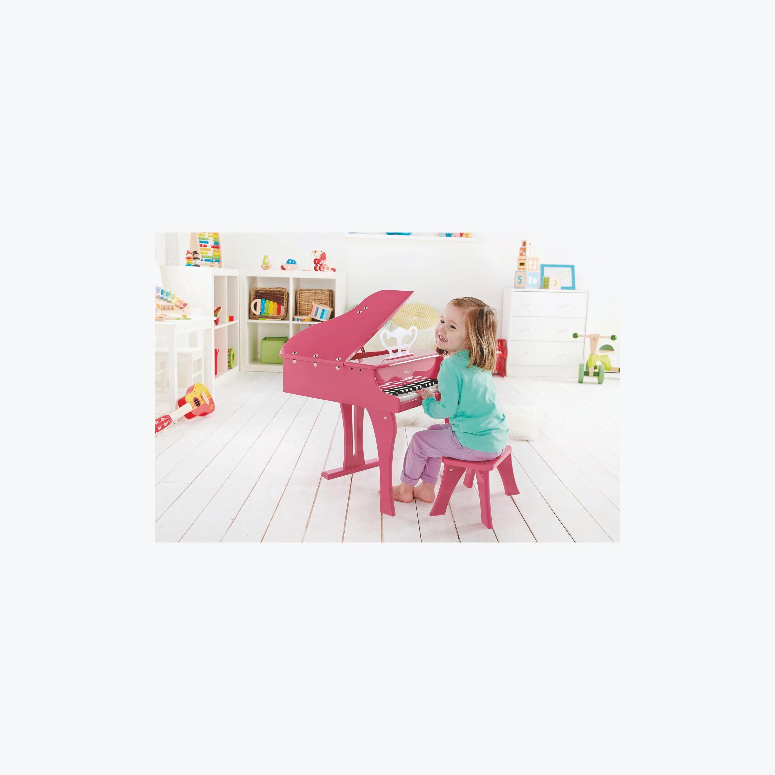 Hape 30-key Happy Wooden Grand Musical Piano-toys-educational-musicaltoys-image-4