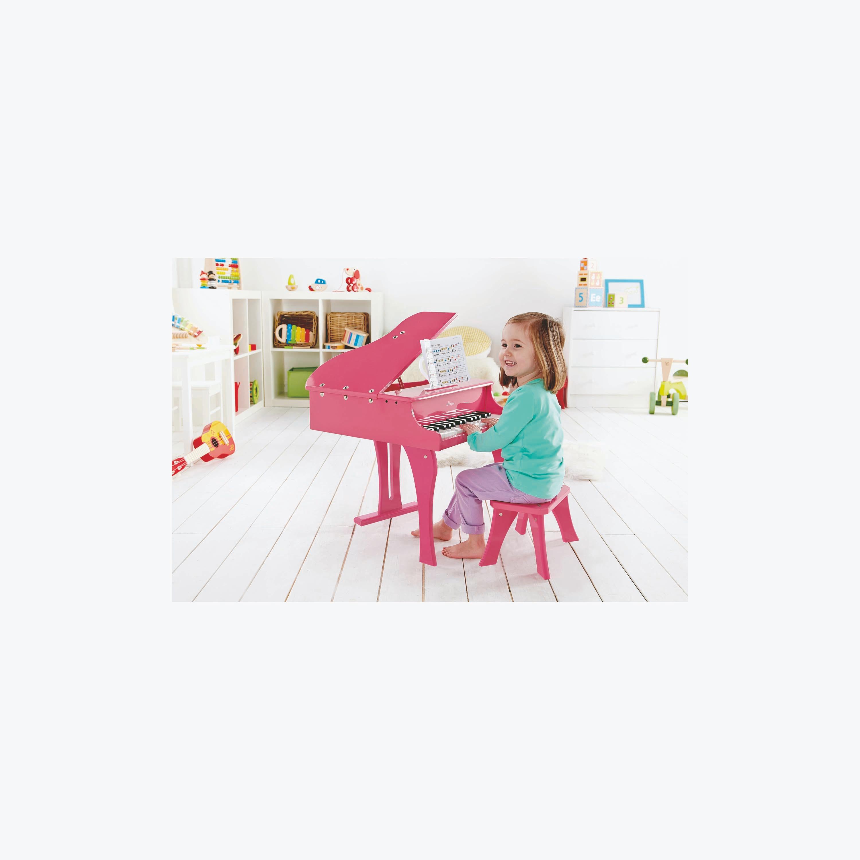 Hape 30-key Happy Wooden Grand Musical Piano-toys-educational-musicaltoys-image-5