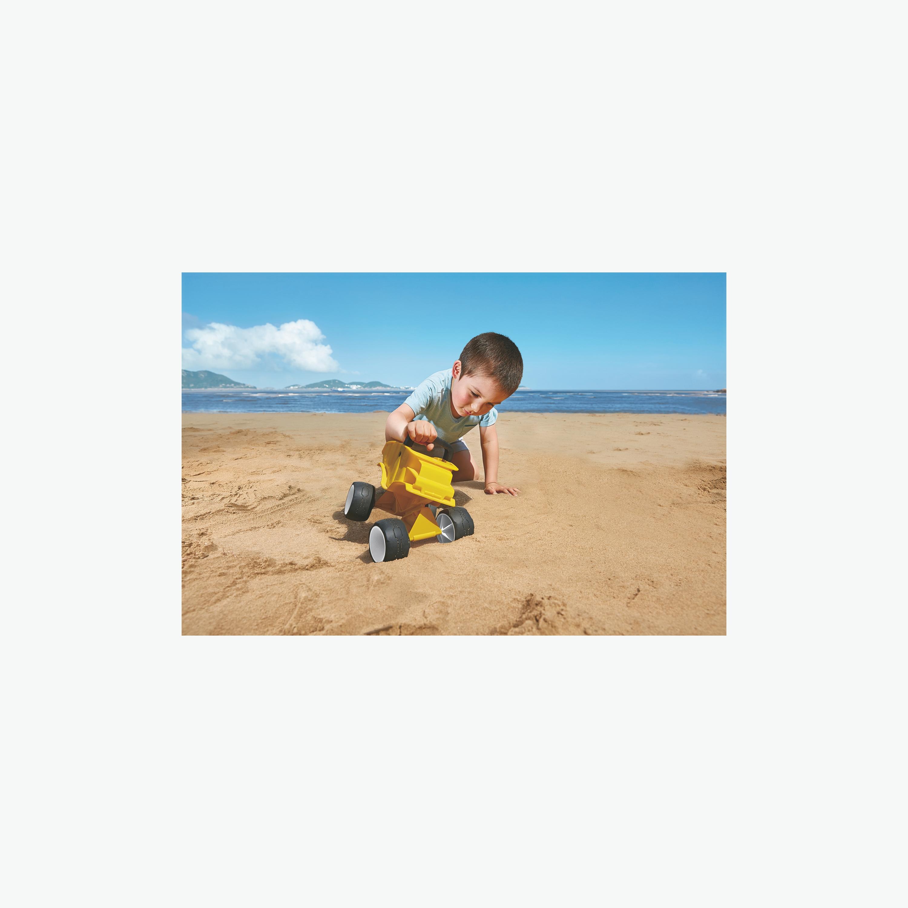 Hape Dump Truck  Sand Vehicle Car Toy-toys-outdoor-poolandbeach-beachtoys-image-3