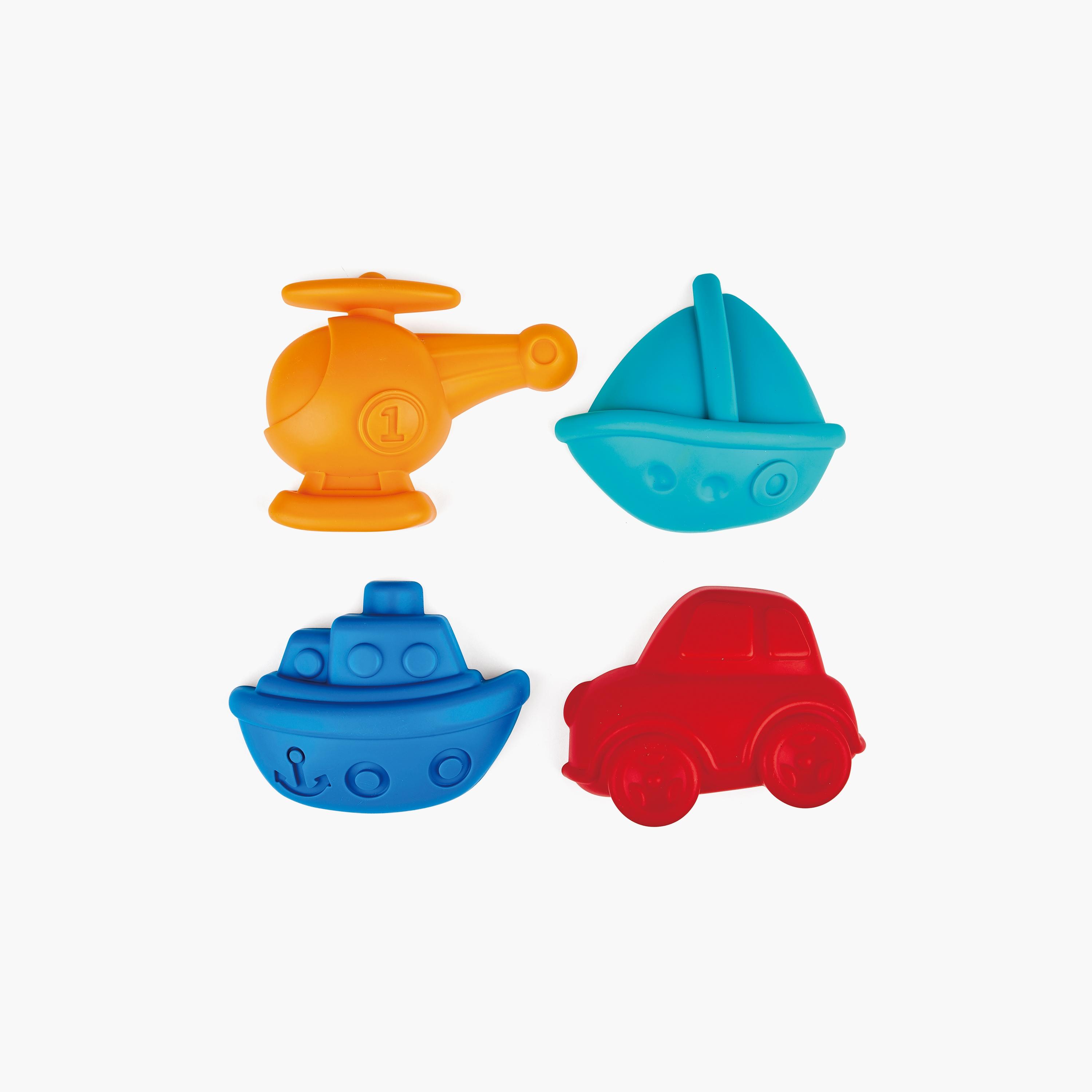 Hape 4-Piece Travel Sand Mold Beach Toy Set-toys-outdoor-poolandbeach-beachtoys-image-1