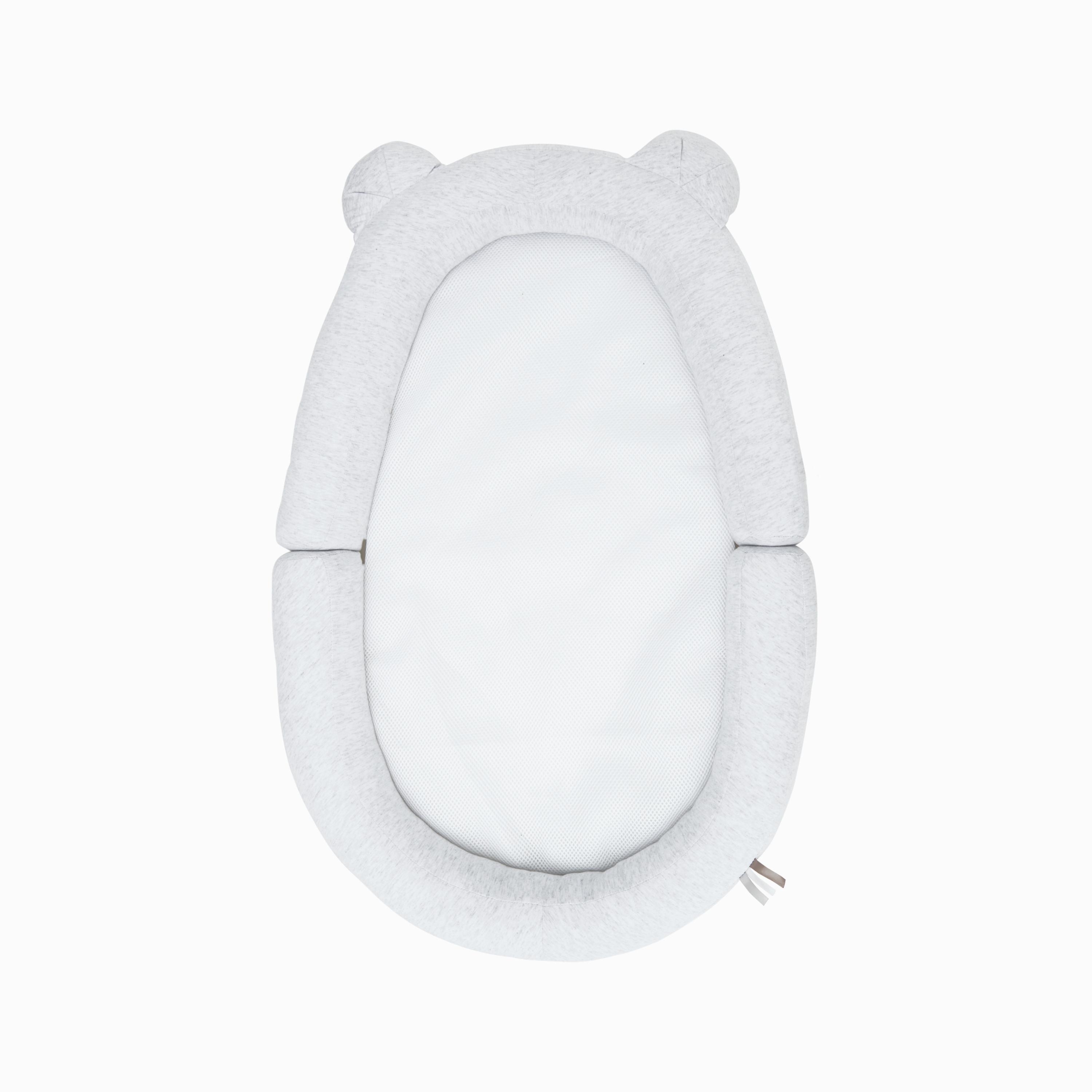 Candide Air Breathable Baby Nest, Grey/White-baby-nursery-furniture-cribsandbeds-cribaccessories-image-2