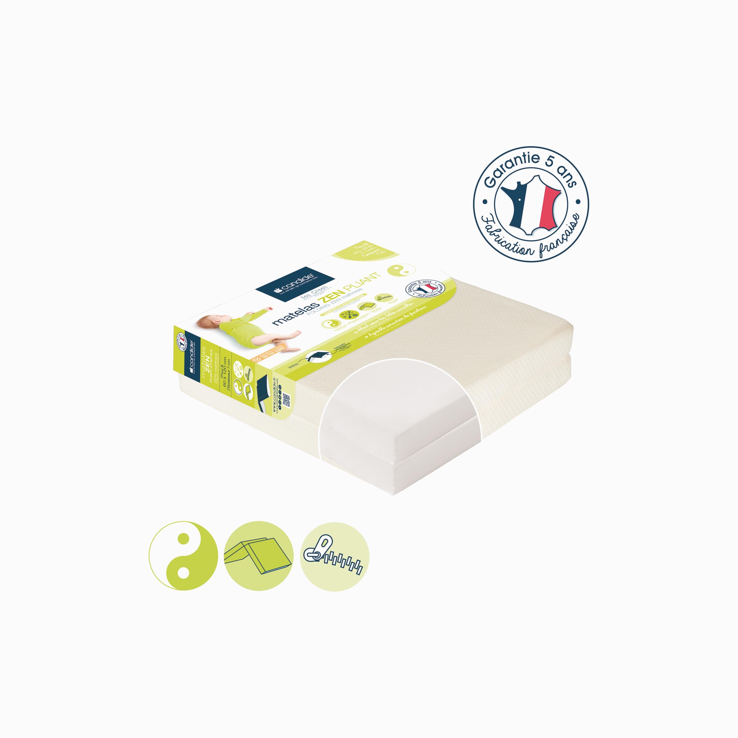 Candide Zen Foldable Mattress with Removable Cover-baby-nursery-mattresses-image-2