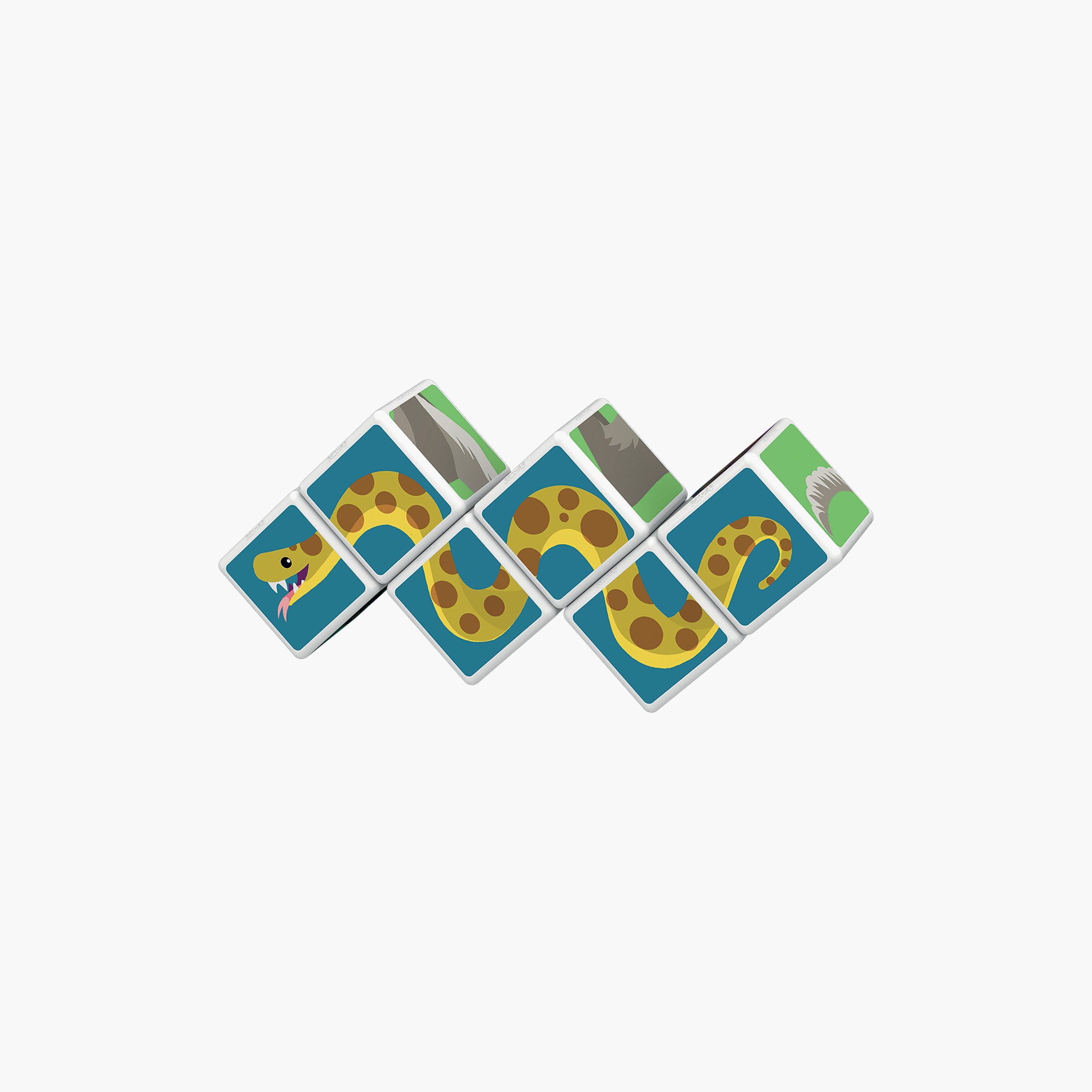 Geomag 9-Piece Magicube Printed Jungle Animals + Cards-toys-playfigures-animals-image-5