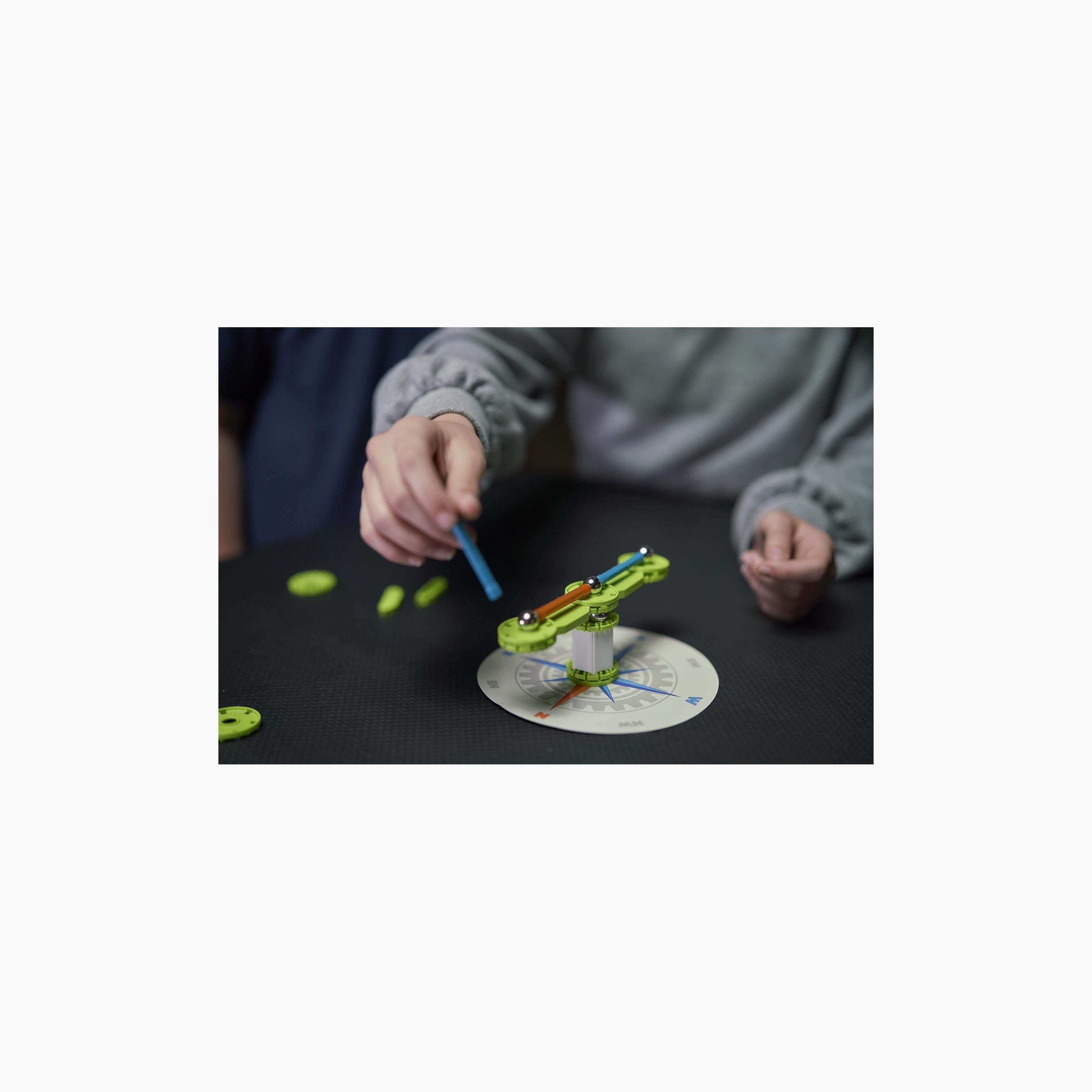 Geomag 35-Piece Mechanics Motion Recycled Magnetic Compass-toys-buildingblocks-constructionsets-image-4