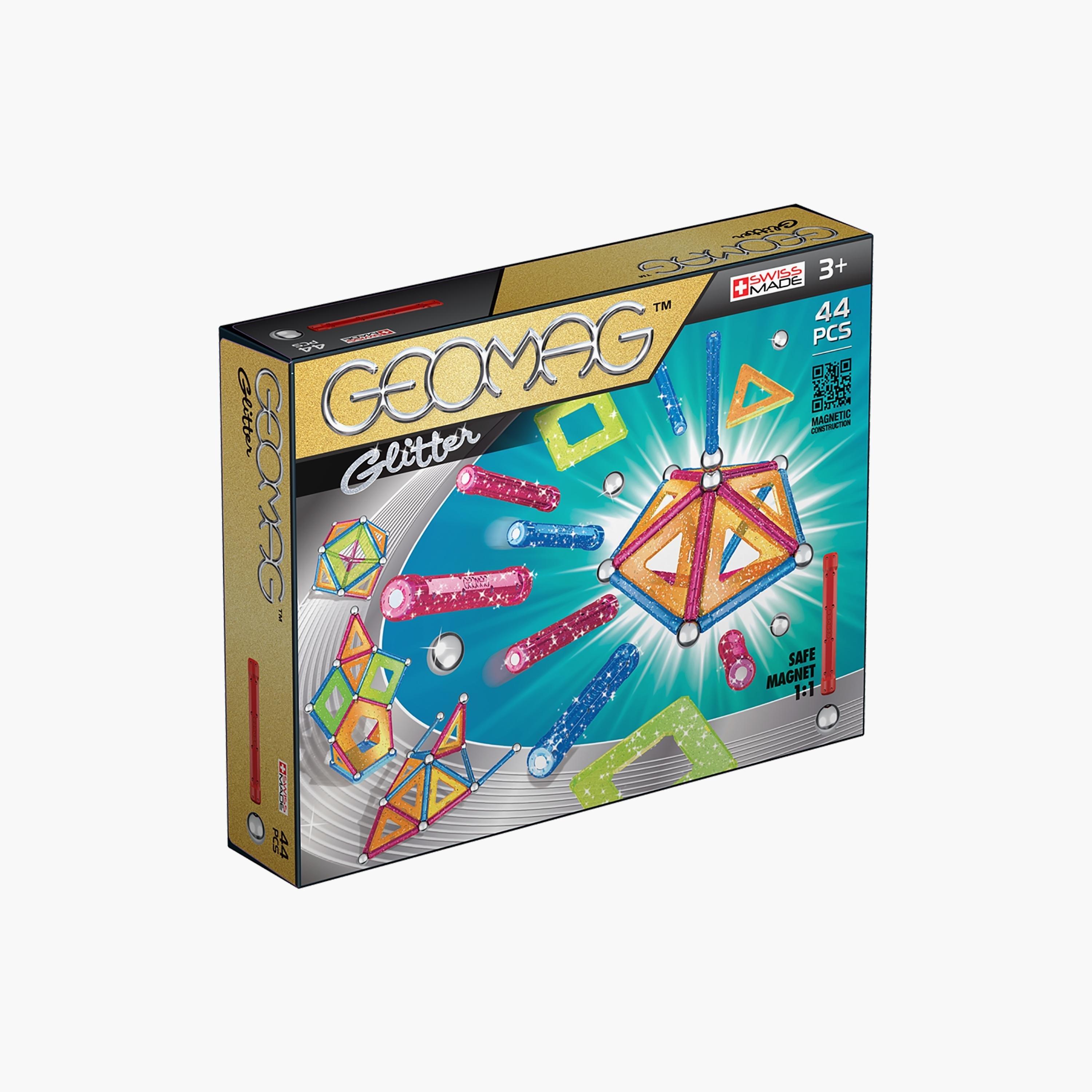 Geomag 44-Piece Glitter Panels Magnetic Construction Toy Set-toys-buildingblocks-constructionsets-image-3