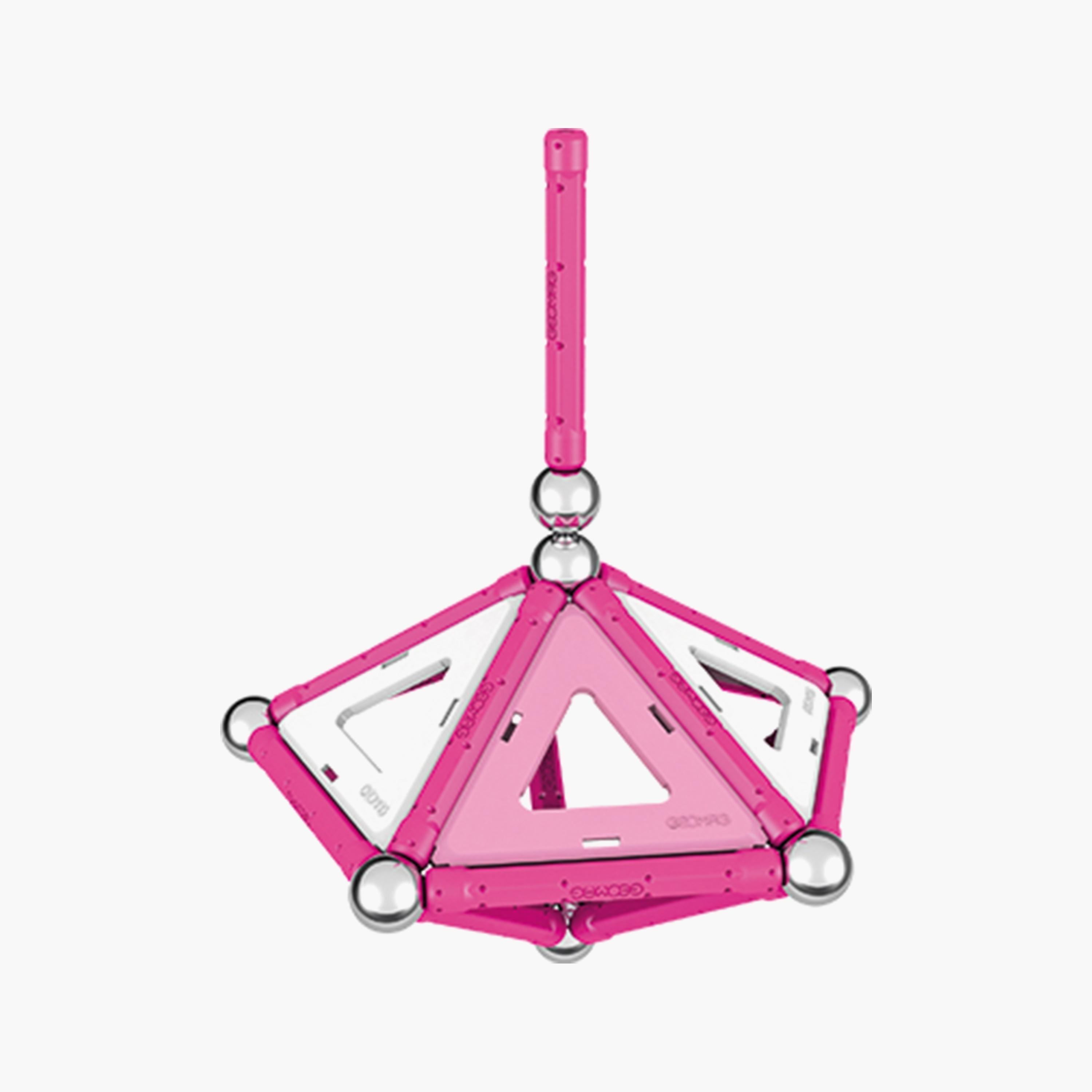 Geomag 68-Piece Pink Panels Magnetic Construction Toy Set-toys-buildingblocks-constructionsets-image-5