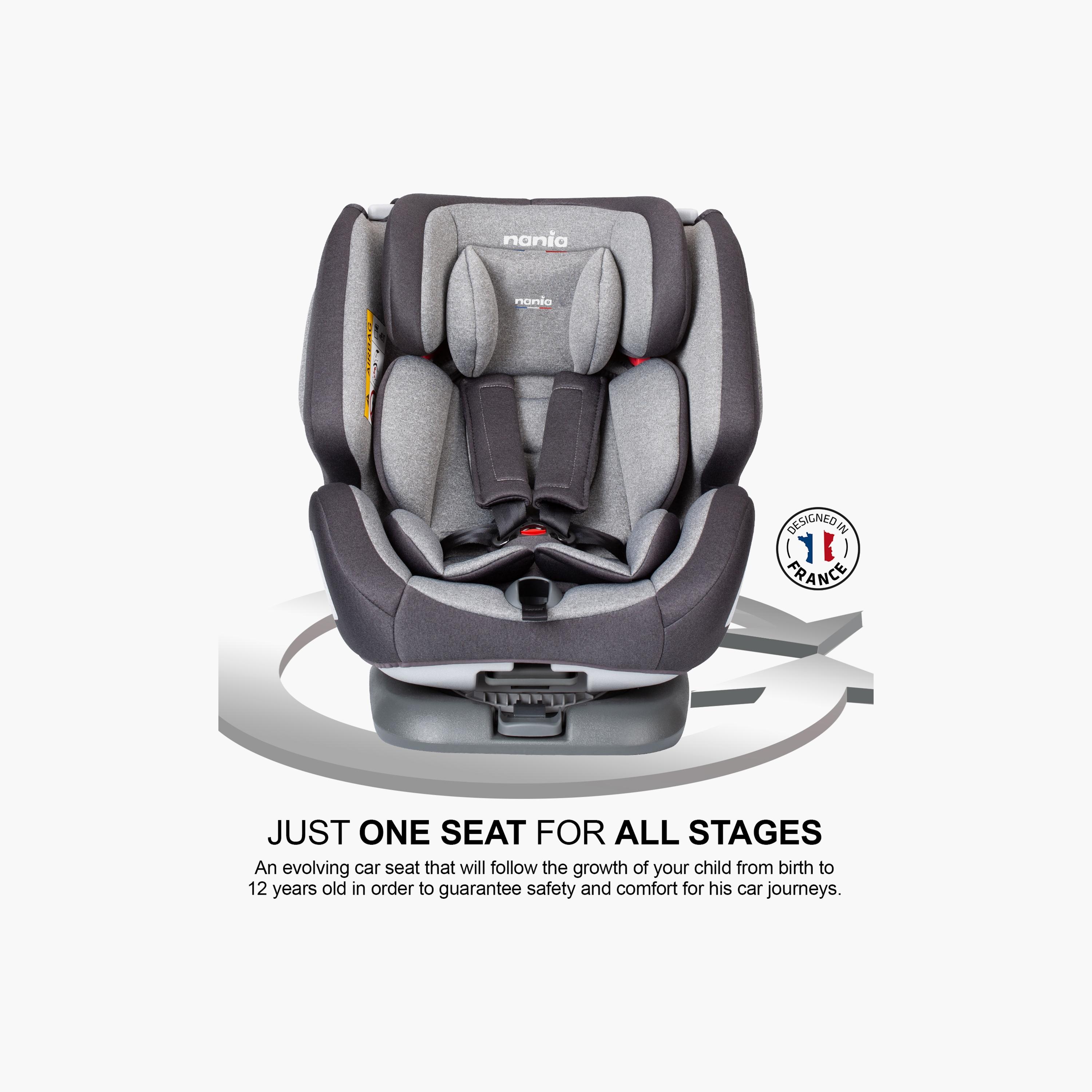 All stages car seat isofix best sale