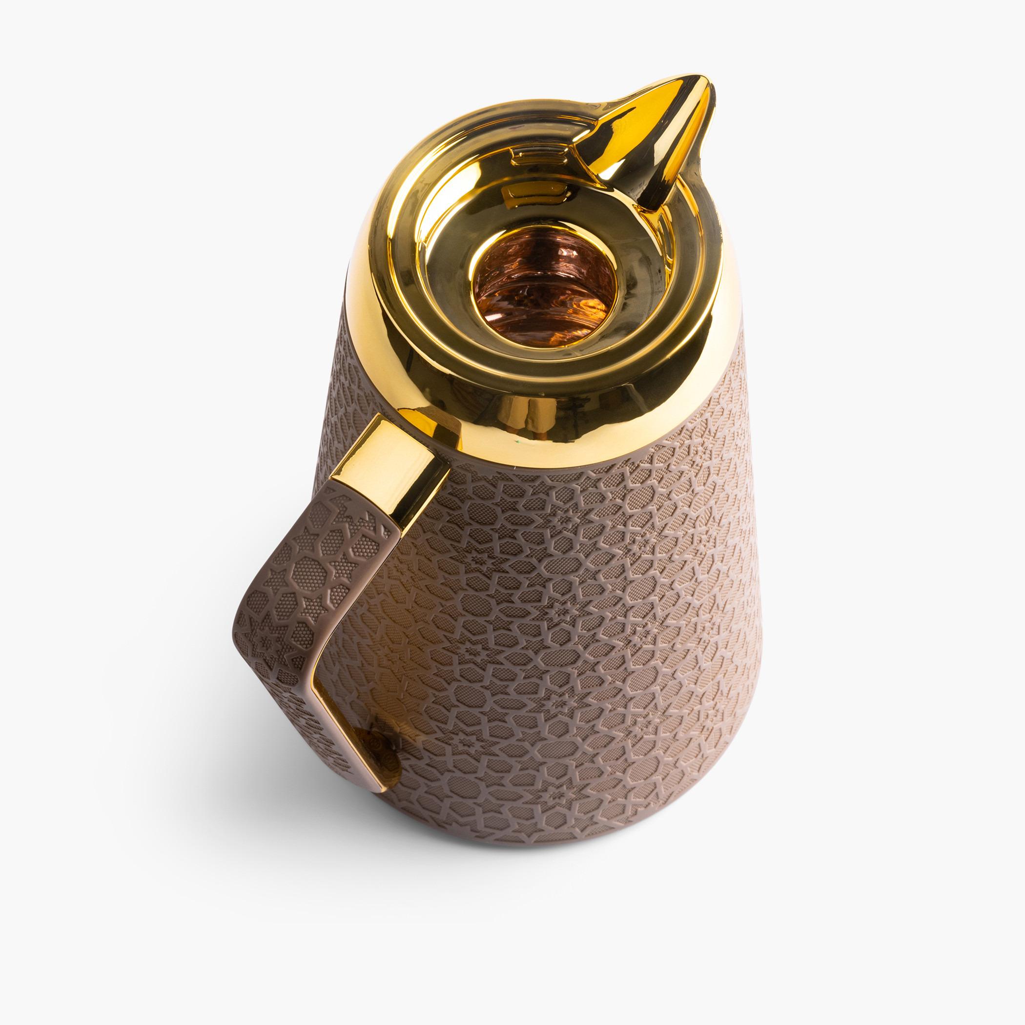 Crown Textured Vacuum Flask-household-dining-teaandcoffee-vacuumflaskscoffeeandteapots-image-3