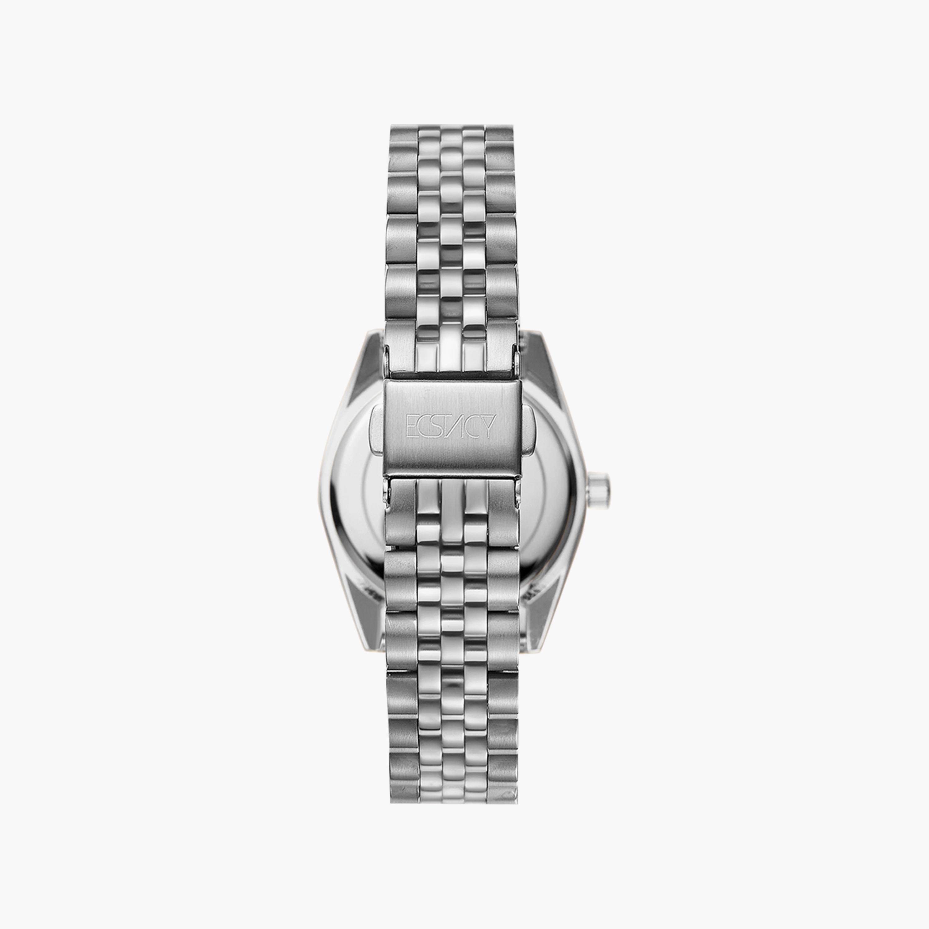 Ecstacy Silver Analog Stainless Steel Strap Watch | E22502-SBSM-women-watchesandjewellery-watches-image-3