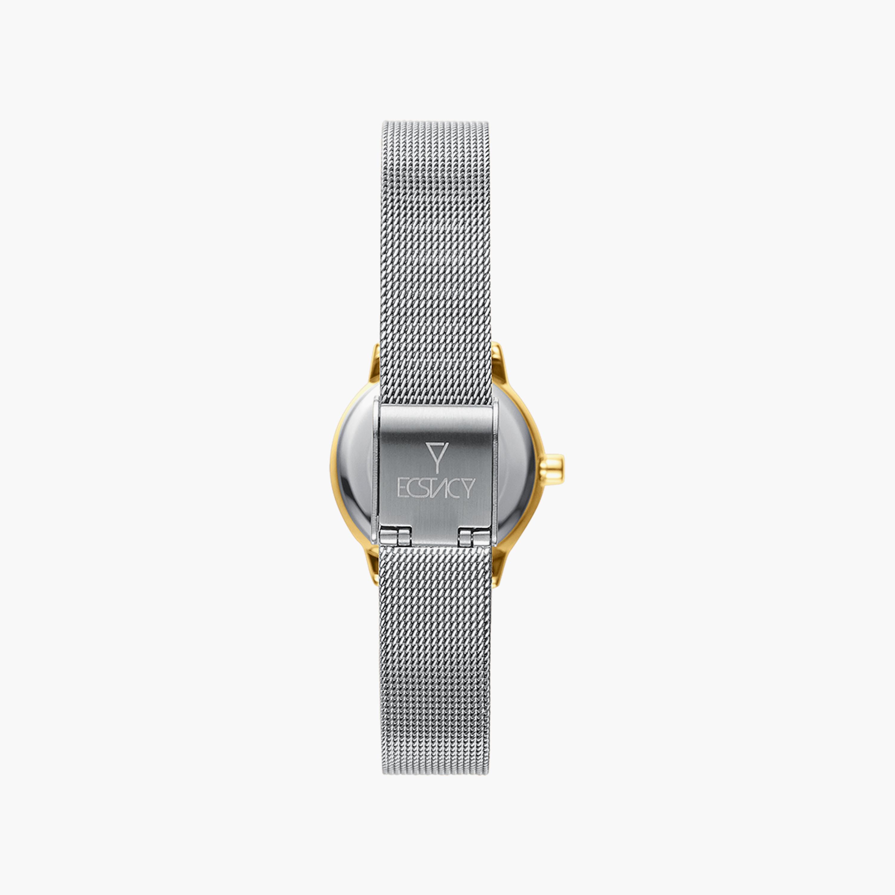 Ecstacy Silver Analog Stainless Steel Strap Watch | E7511-TBTC-women-watchesandjewellery-watches-image-3