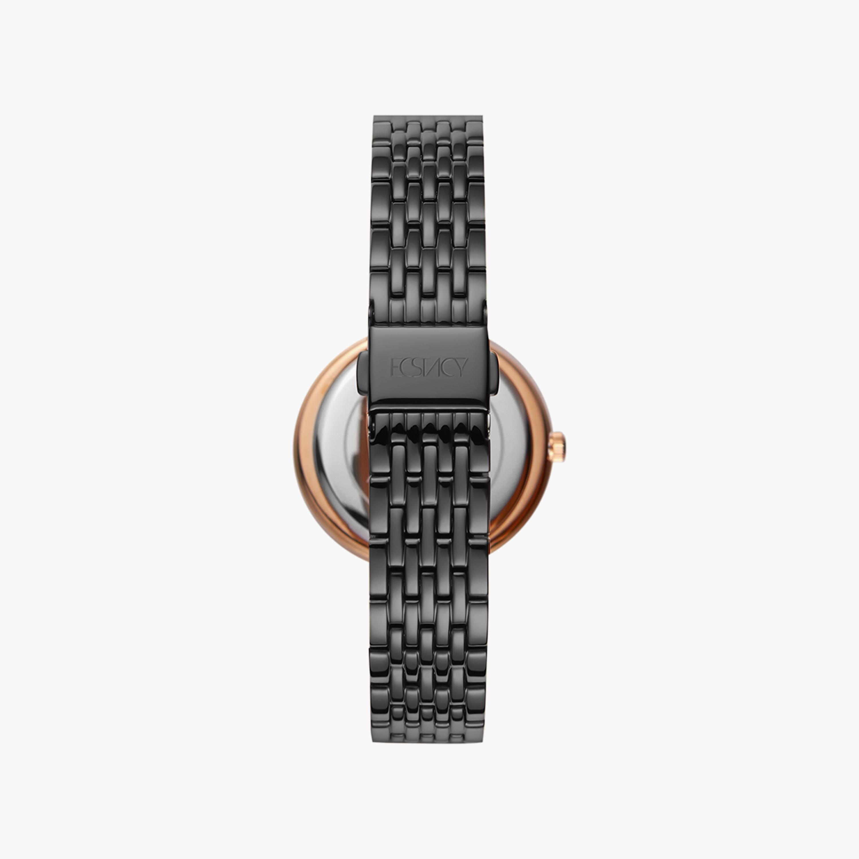 ساعة اكستاسي للنساء بسوار من الستانلس ستيل انالوج بعقارب معدنية | E8513-KBXMB-women-watchesandjewellery-watches-image-3
