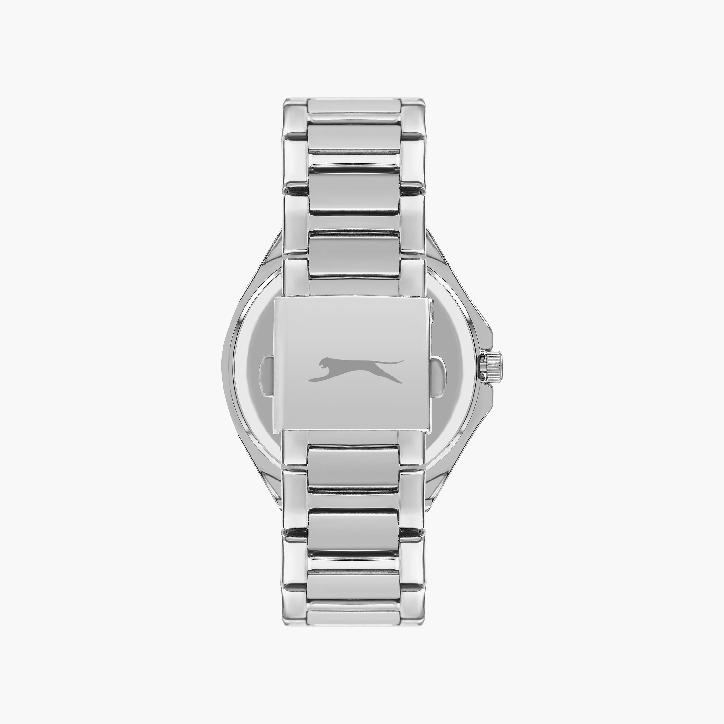 ساعة سلازنجر للرجال فضية متعددة الوظائف بسوار من الستانلس ستيل | SL.9.2039.2.01-men-watchesandjewellery-watches-image-3