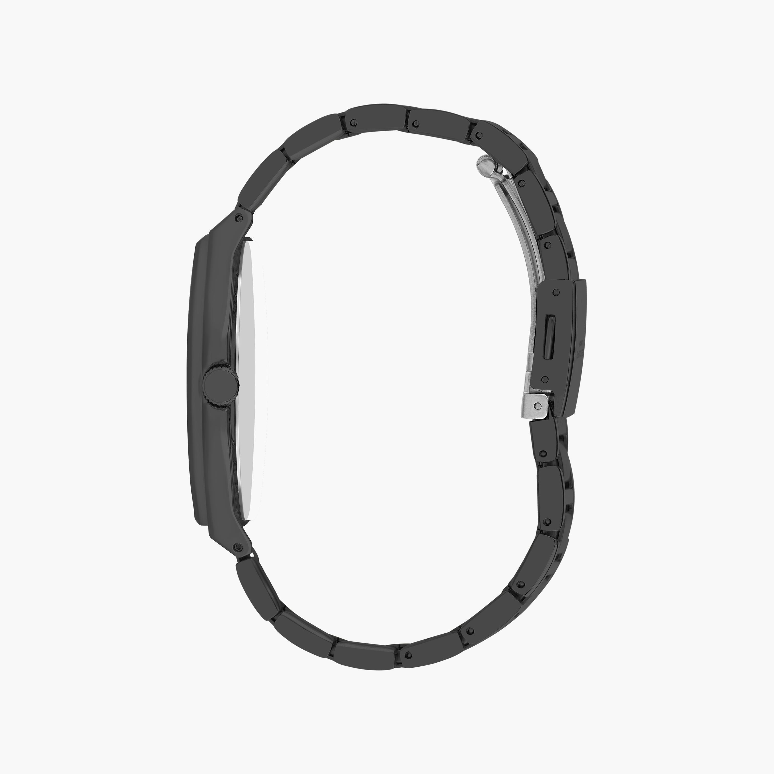 Slazenger Men's Black Multi-Function Stainless Steel Strap Watch | SL.9.2039.2.02-men-watchesandjewellery-watches-image-2
