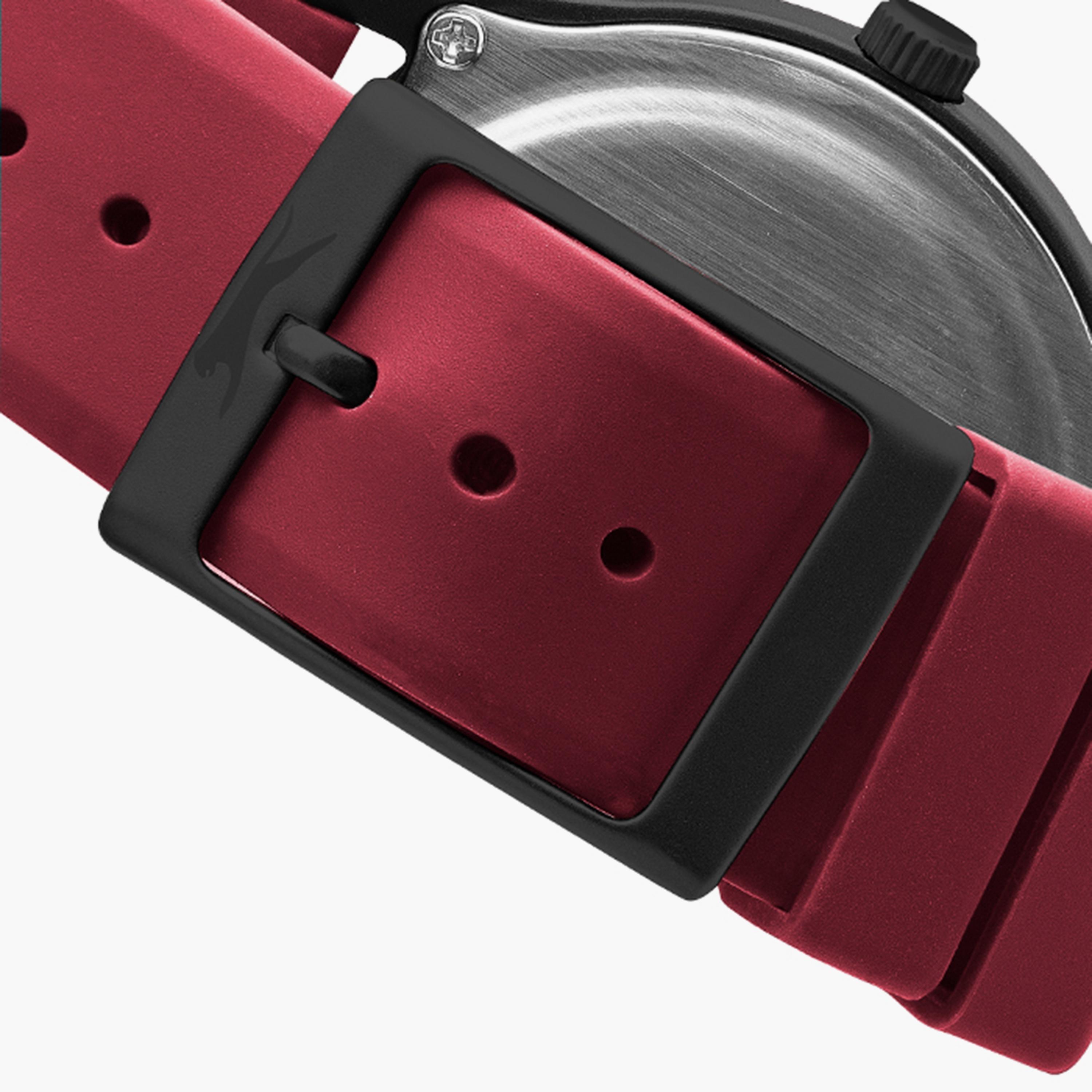 Slazenger Unisex Red Analog Silicone Strap Watch | SL.9.6369.1.05-men-watchesandjewellery-watches-image-3