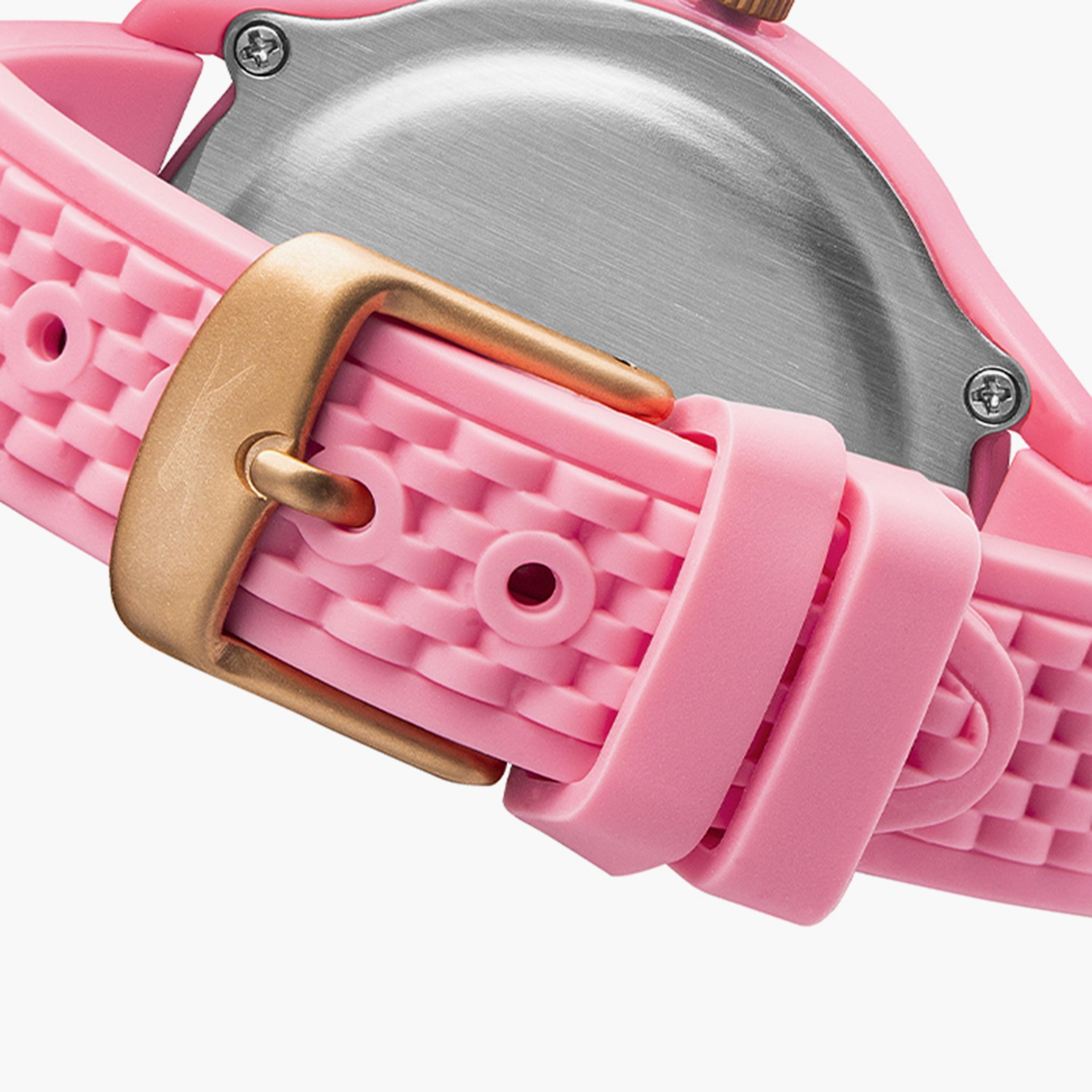 Slazenger Pink Analog Silicone Strap Watch | SL.9.6370.3.01-men-watchesandjewellery-watches-image-3