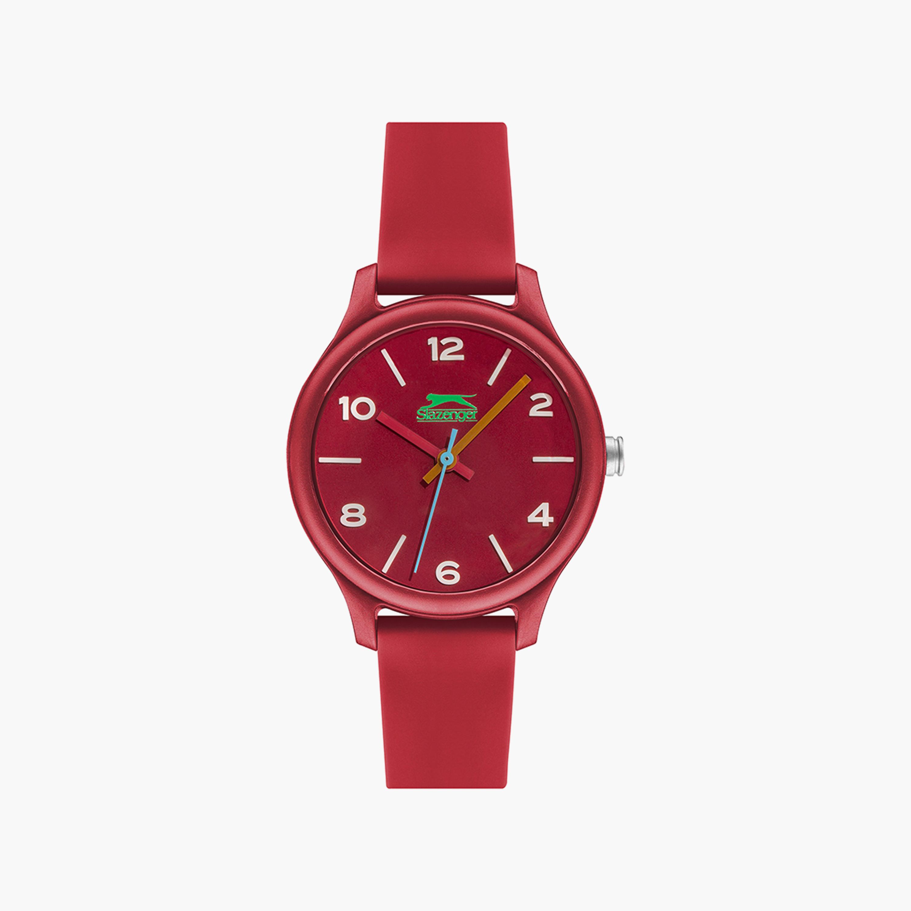 Slazenger Red Analog Silicone Strap Watch | SL.9.6371.3.04-men-watchesandjewellery-watches-image-1