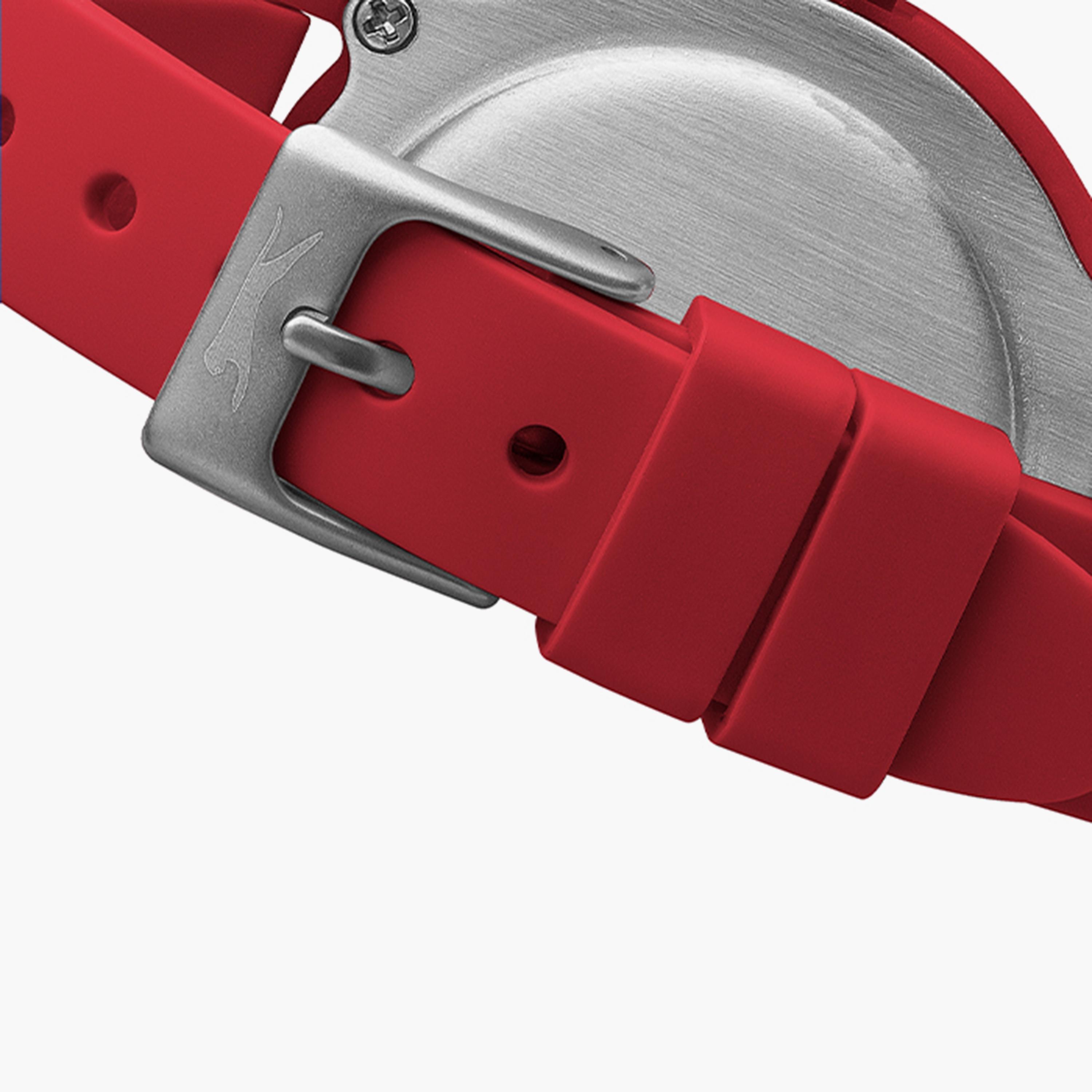 Slazenger Red Analog Silicone Strap Watch | SL.9.6371.3.04-men-watchesandjewellery-watches-image-3