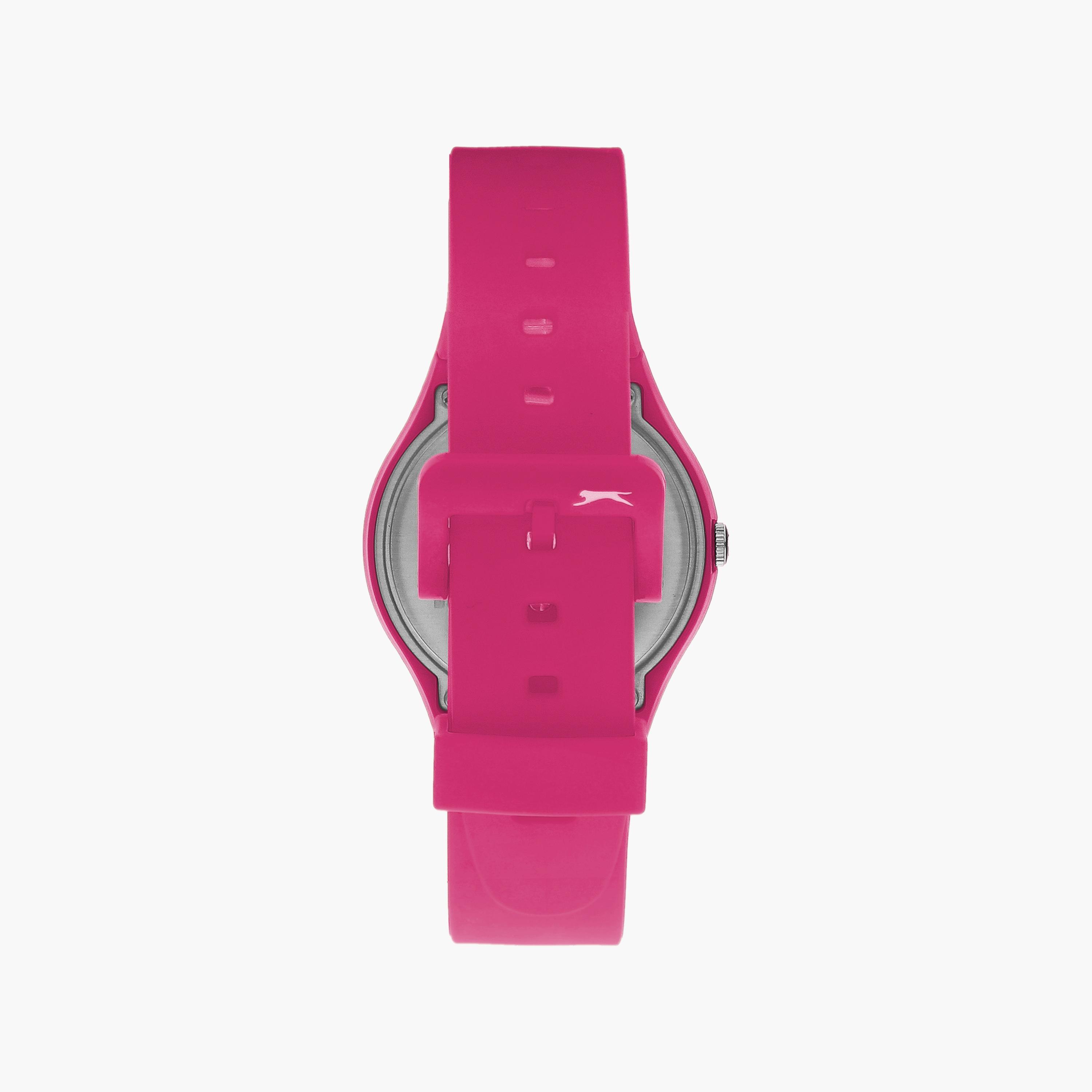 Slazenger Unisex Pink Analog Silicone Strap Watch | SL.9.6570.3.03-men-watchesandjewellery-watches-image-3