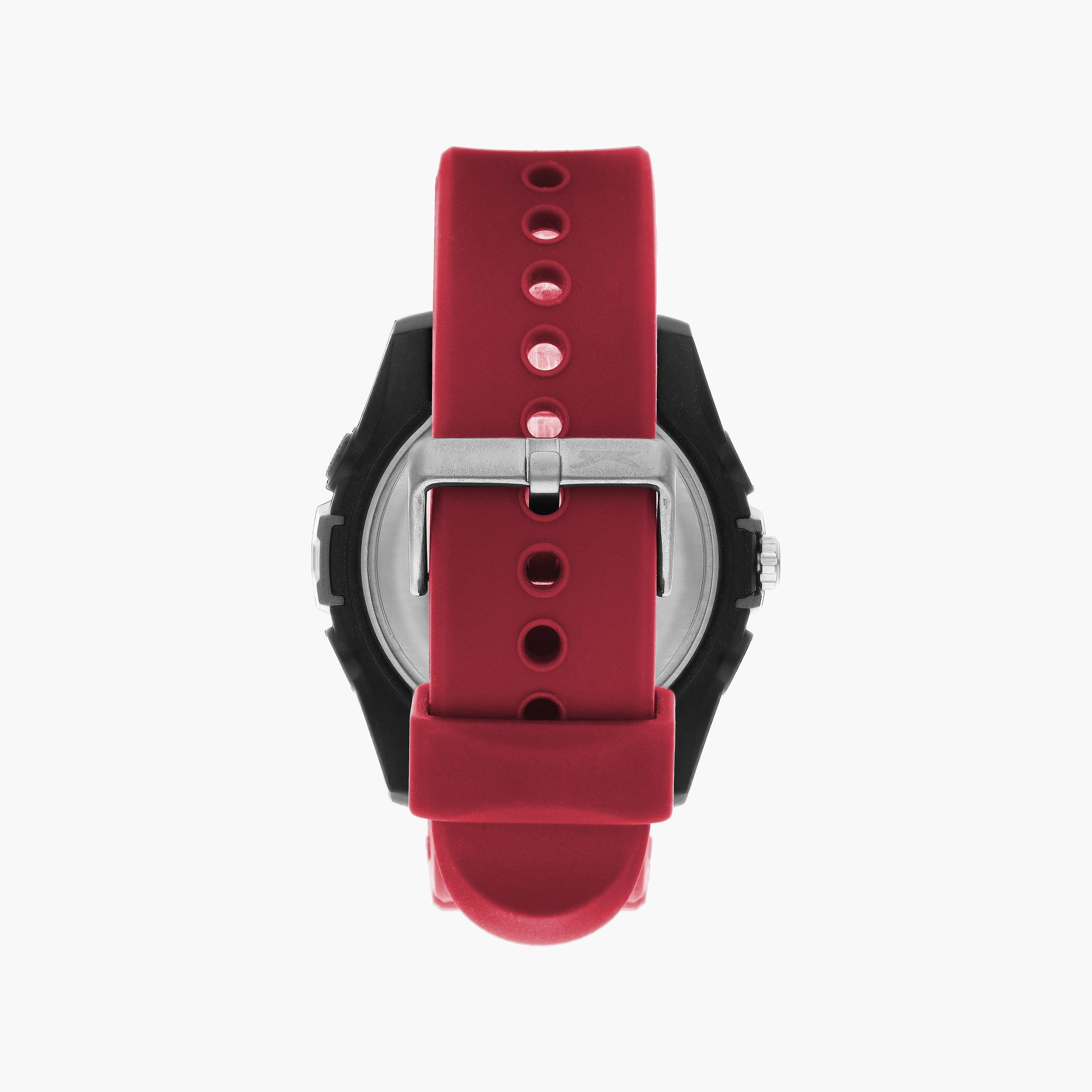 ساعة سلازنجر للجنسين باللون العنابي بسوار سيليكون | SL.9.6573.2.01-men-watchesandjewellery-watches-image-3