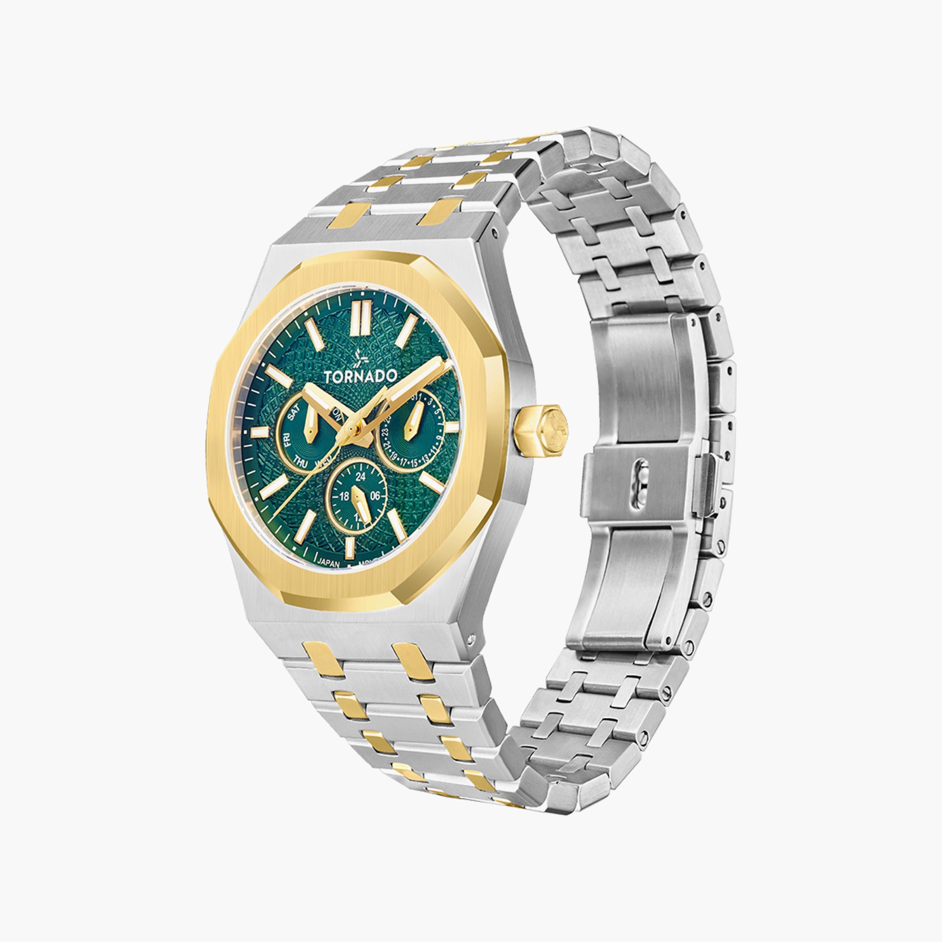 ساعة يد سوداء أنالوج/ديجيتال بسوار راتنج للرجال من كاسيو- AEQ-110BW-9AVDF-men-watchesandjewellery-watches-image-2