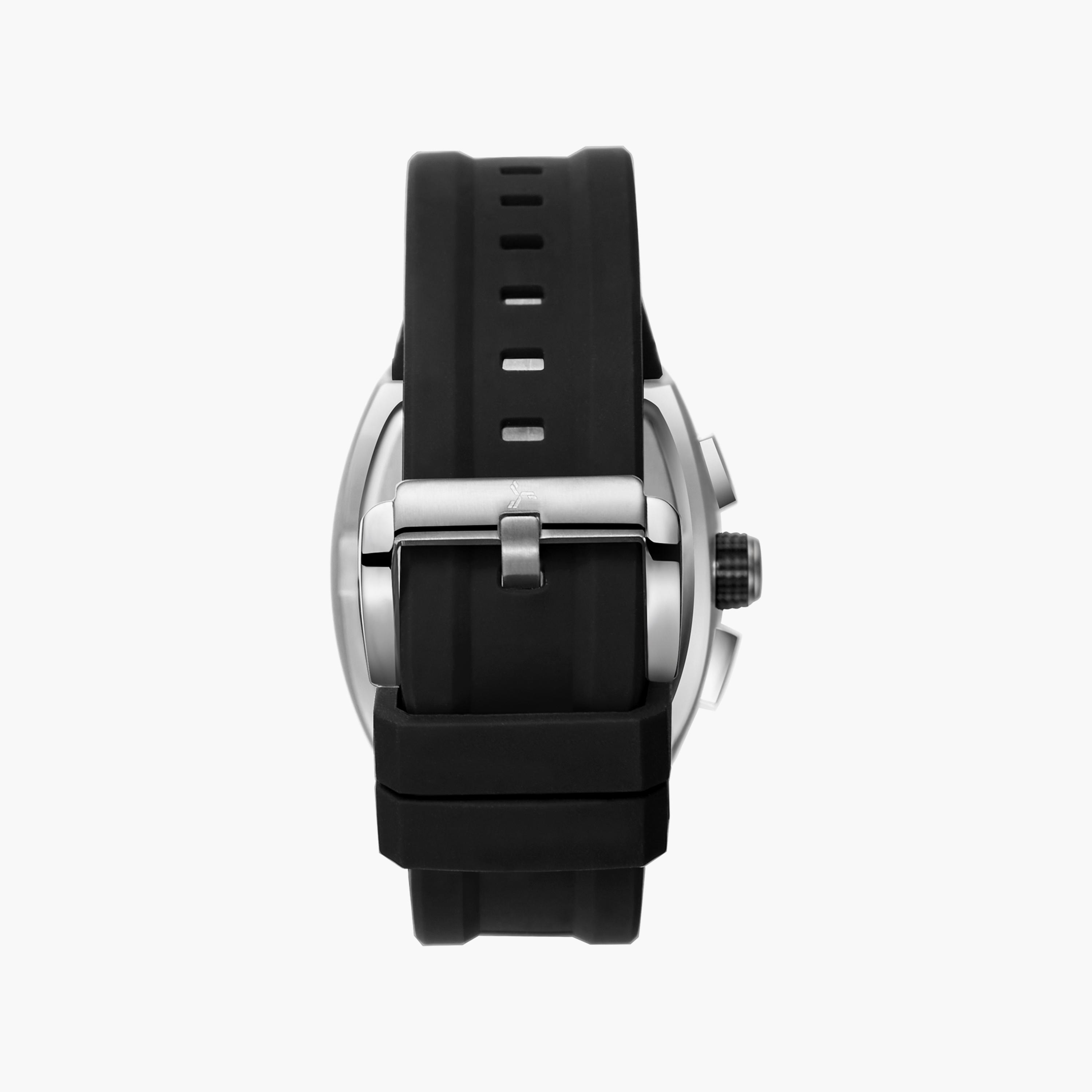 ساعة تورنادو للرجال أوتوماتيكية سوداء بسوار سيليكون | T23105-SSBB-men-watchesandjewellery-watches-image-3