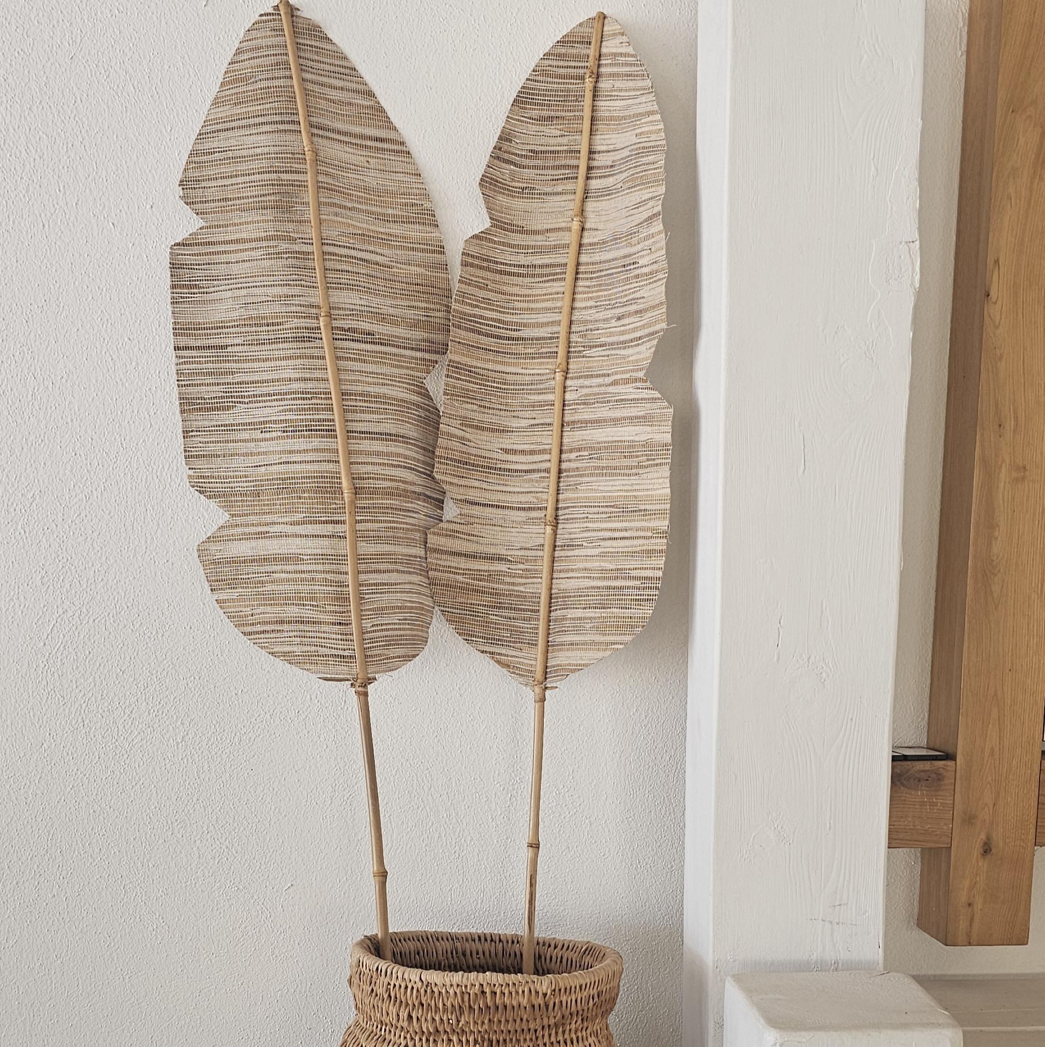 The 8 Senses Living Woven Banana Palm Leaf