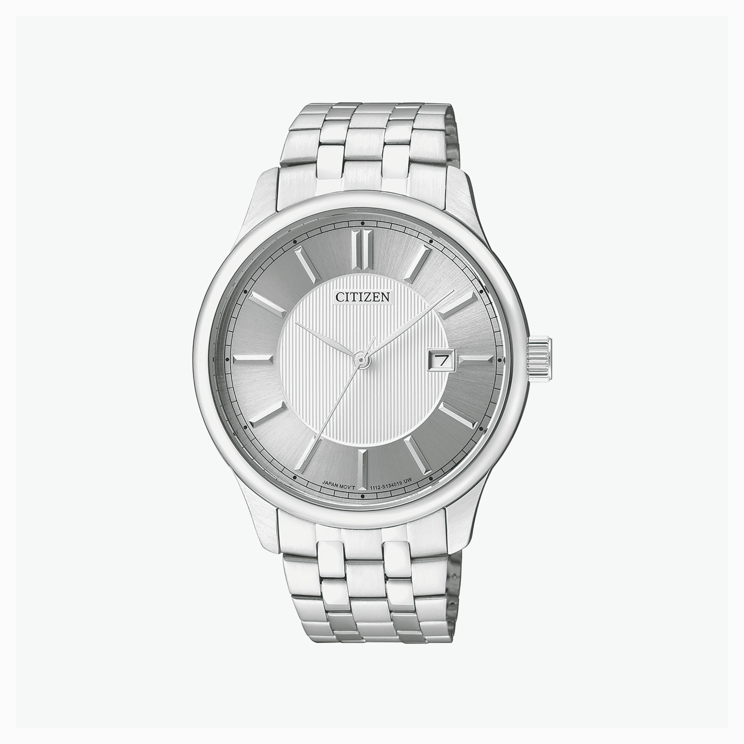 Citizen Men's 40 MM Silver Analog Stainless Steel Strap Watch | BI1050-56A-men-watchesandjewellery-watches-image-1