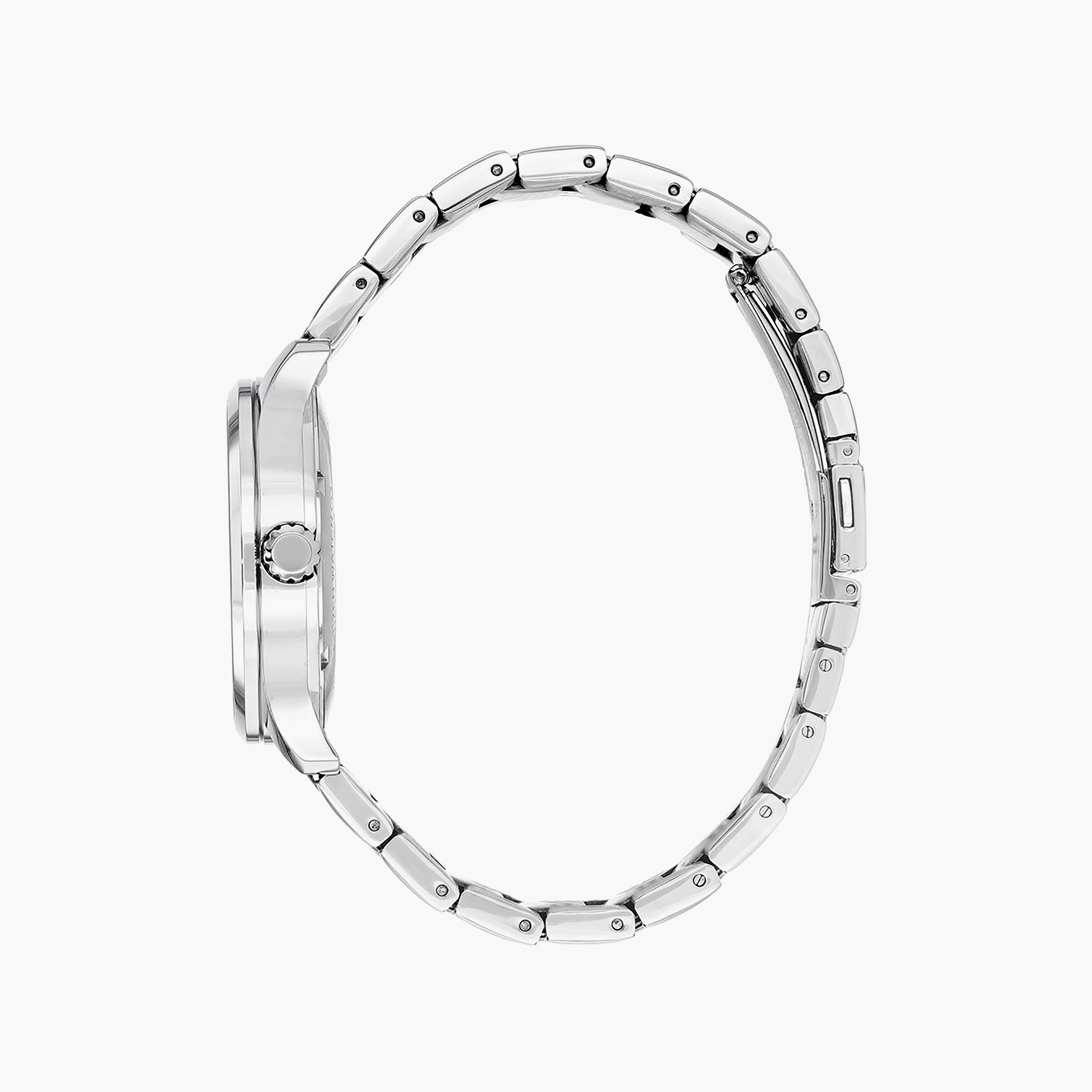 ساعة سيتيزن للرجال ذو 40 ملم بلون فضي مع انالوج بسوار ستانلس ستيل | NH8350-83E-men-watchesandjewellery-watches-image-2
